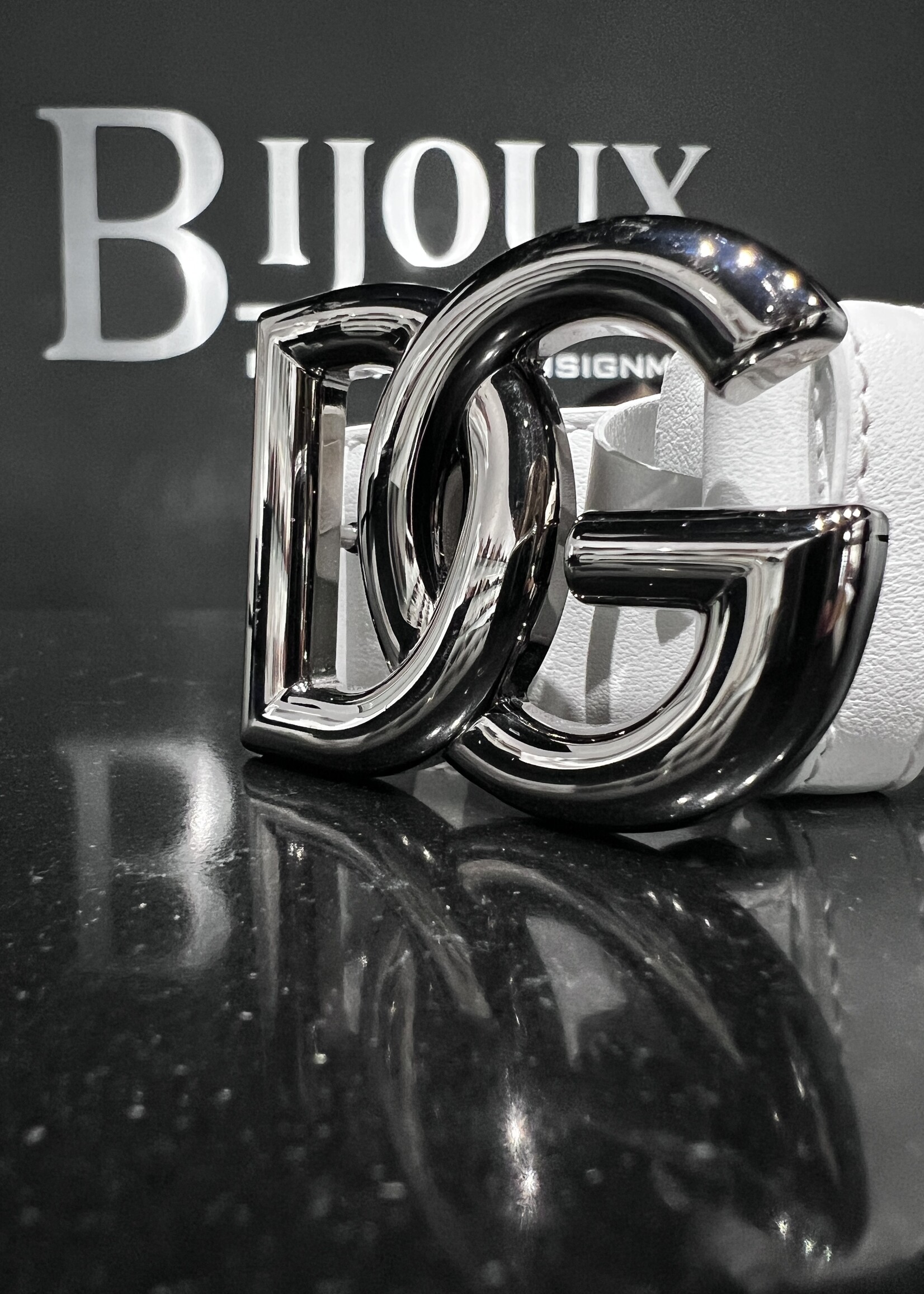 Dolce & Gabbana SOLD - Dolce & Gabbana Logo Buckle Belt