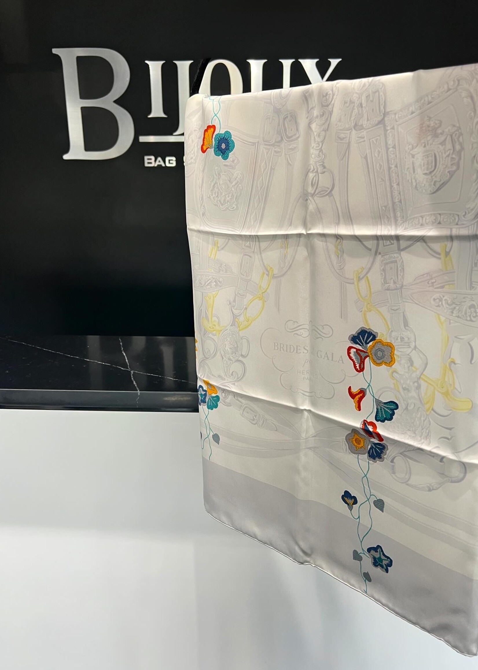 Hermes SOLD- Hermes Carre Twill Scarf 90