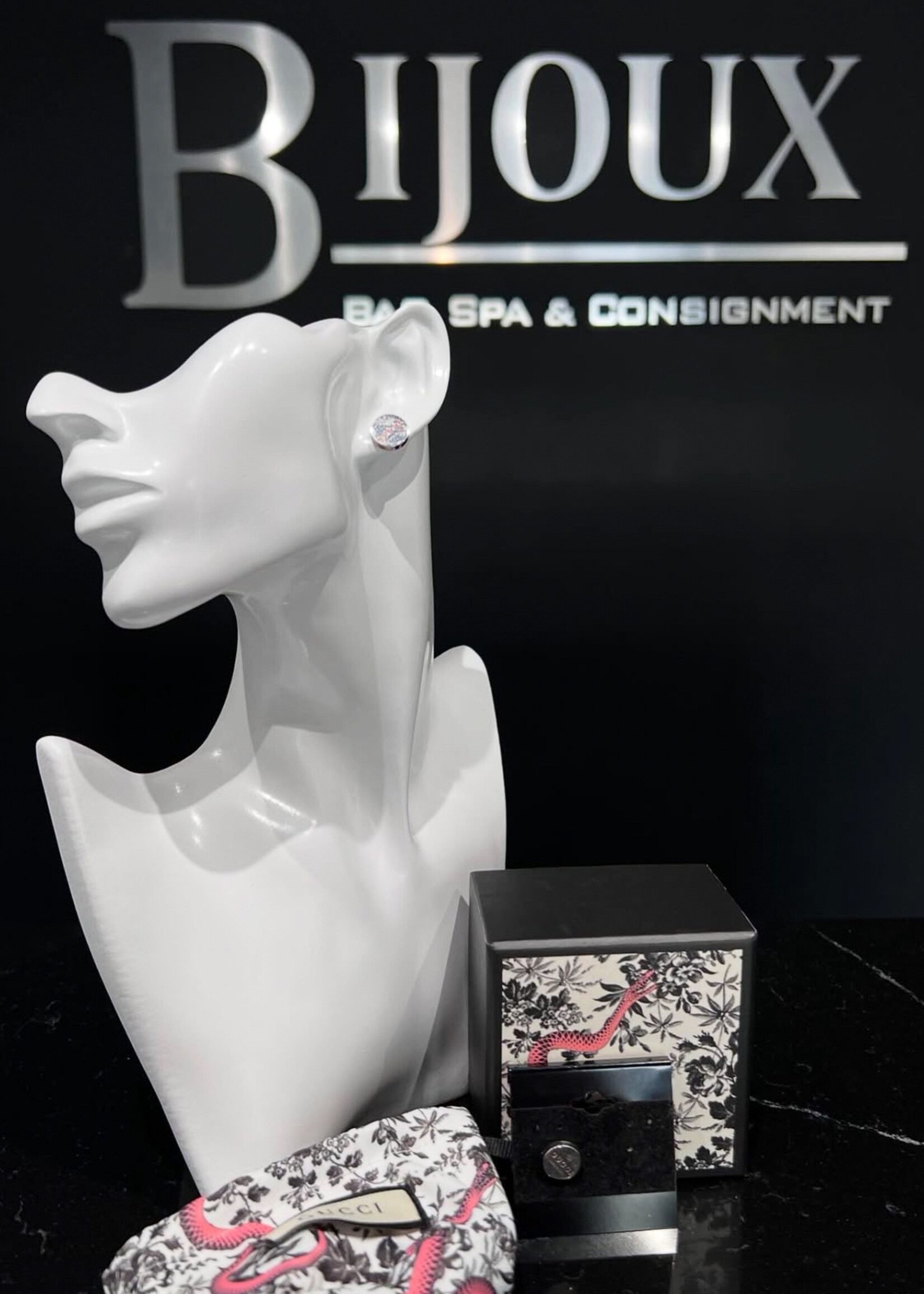 Gucci SOLD- Gucci Sterling Silver Stud Earrings