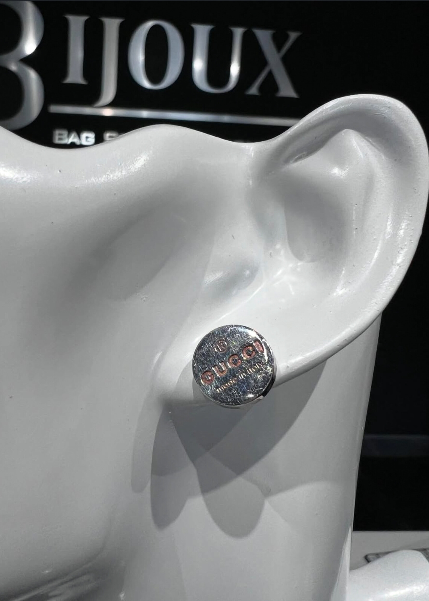 Gucci SOLD- Gucci Sterling Silver Stud Earrings