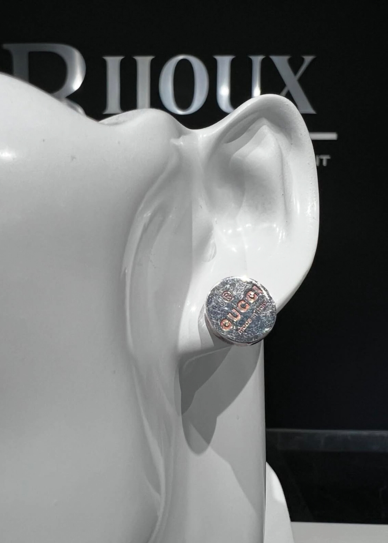 Gucci SOLD- Gucci Sterling Silver Stud Earrings