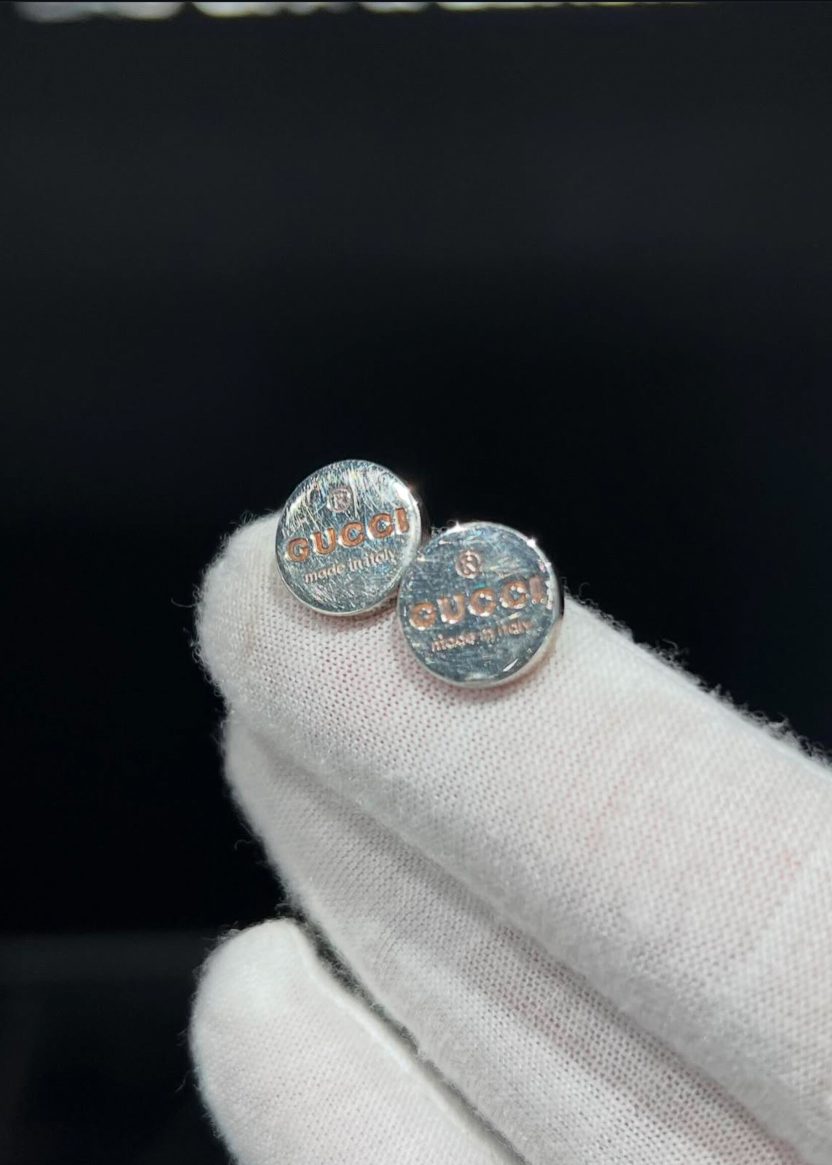 Gucci SOLD- Gucci Sterling Silver Stud Earrings