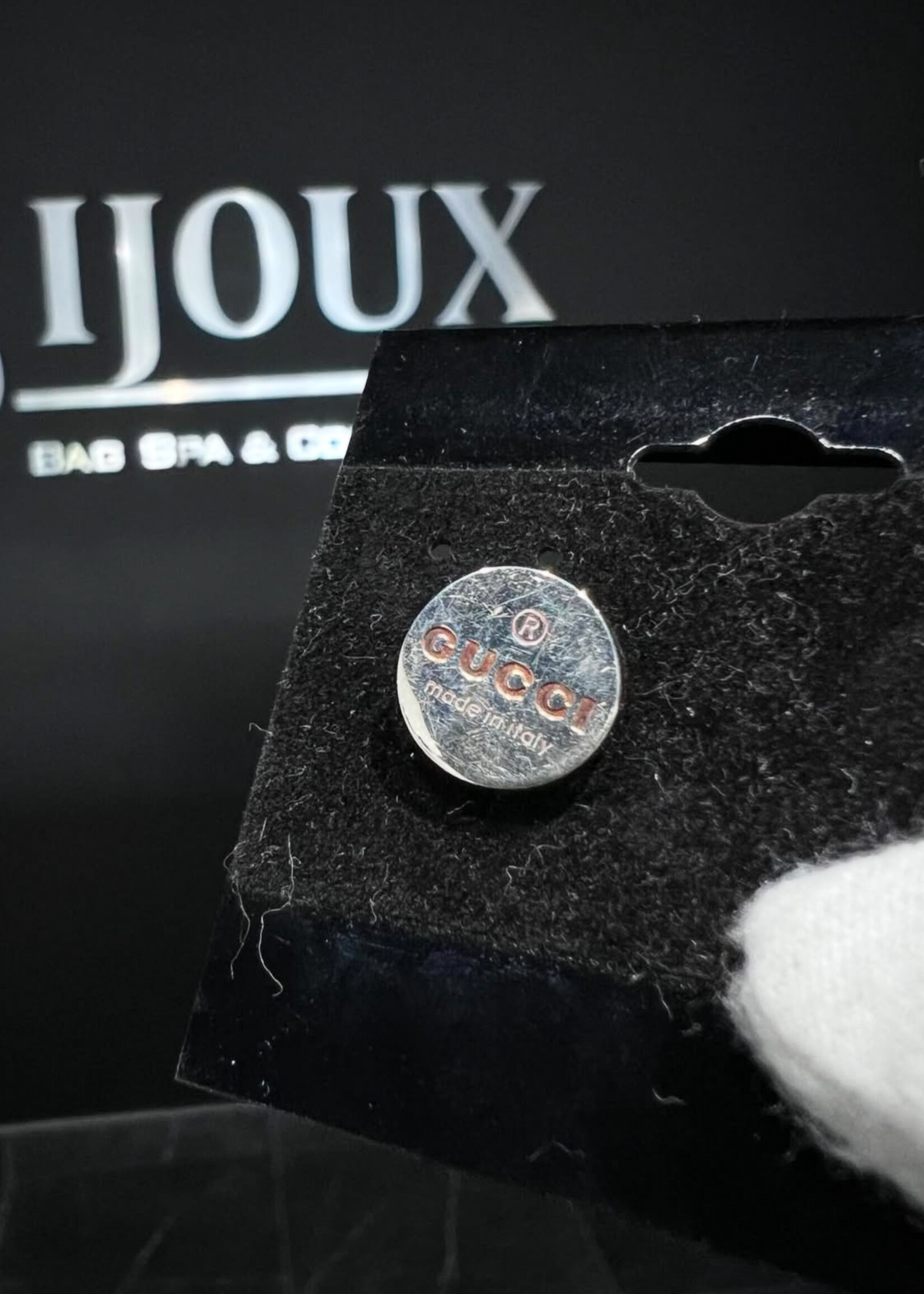 Gucci SOLD- Gucci Sterling Silver Stud Earrings