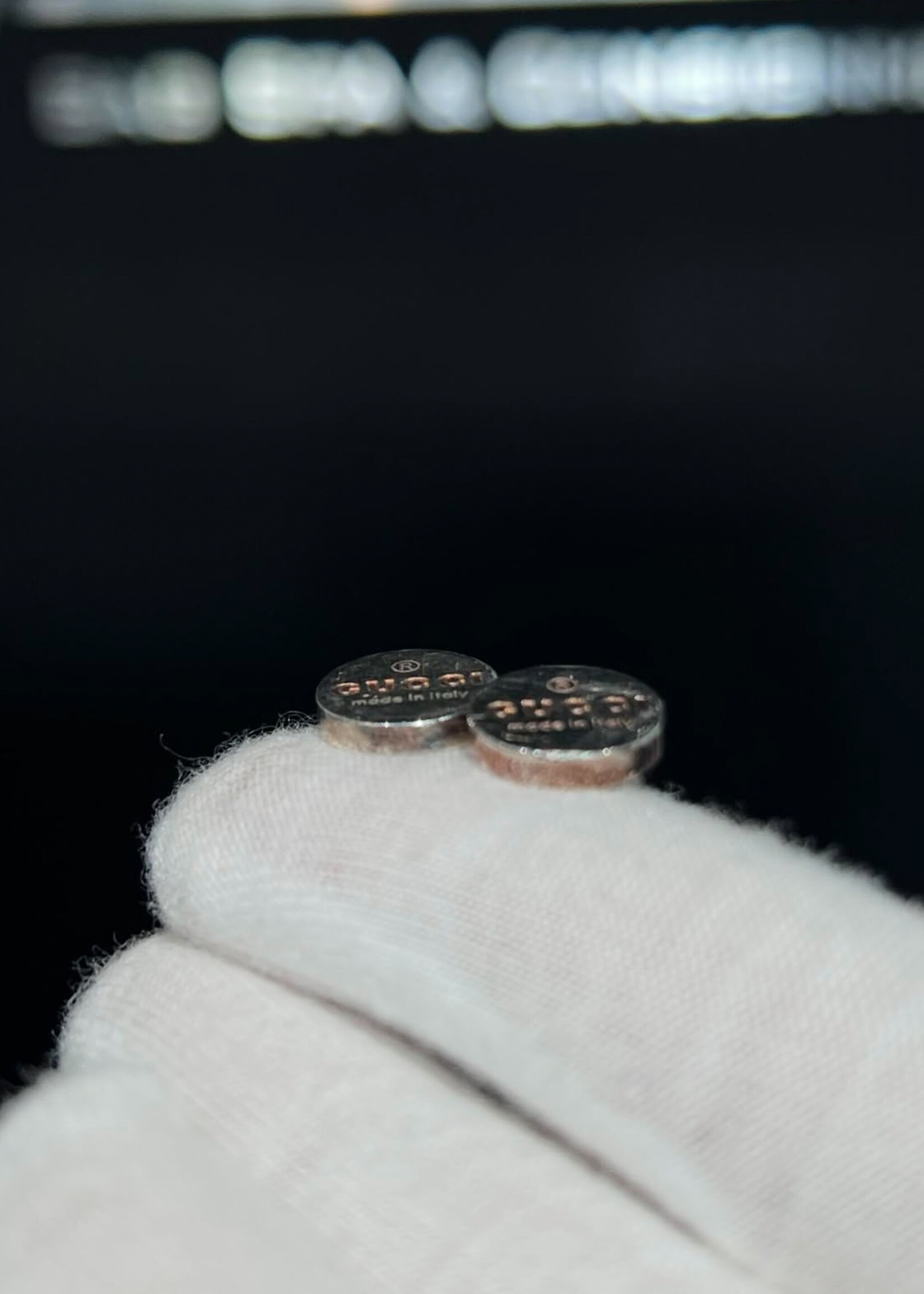 Gucci SOLD- Gucci Sterling Silver Stud Earrings