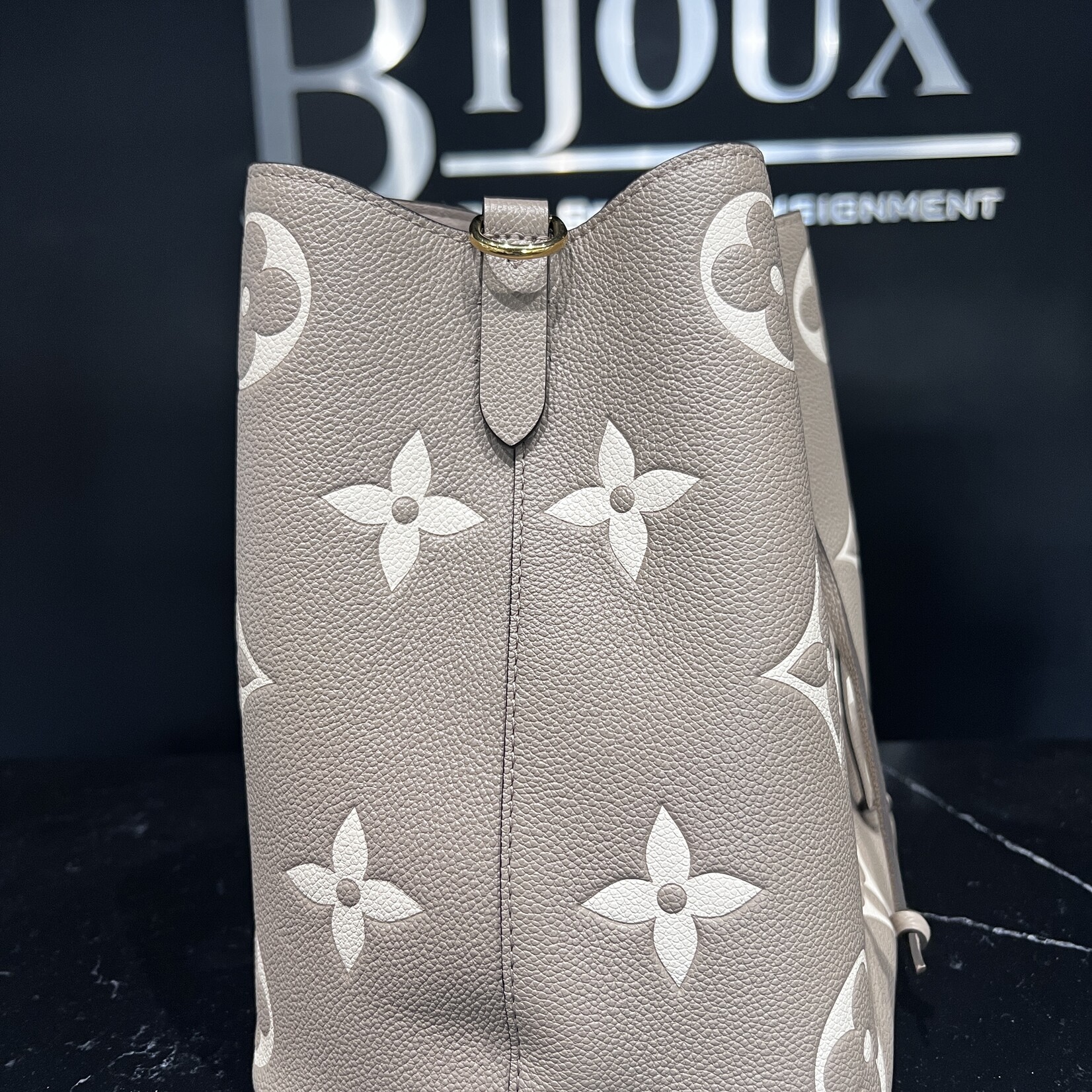 Louis Vuitton SOLD - Louis Vuitton NoeNoe Empreinte MM Nude