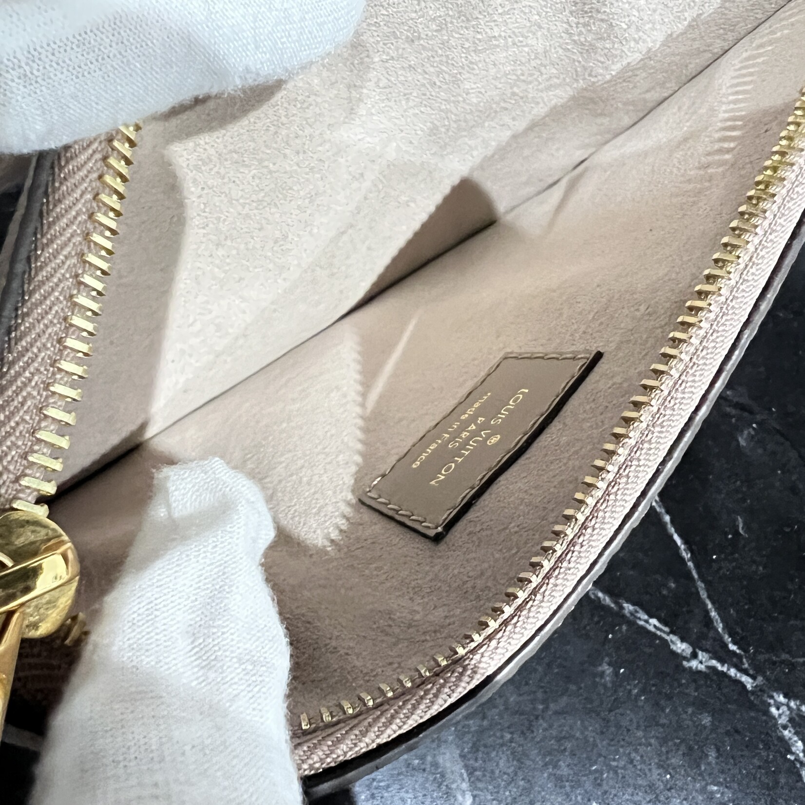 Louis Vuitton SOLD - Louis Vuitton NoeNoe Empreinte MM Nude