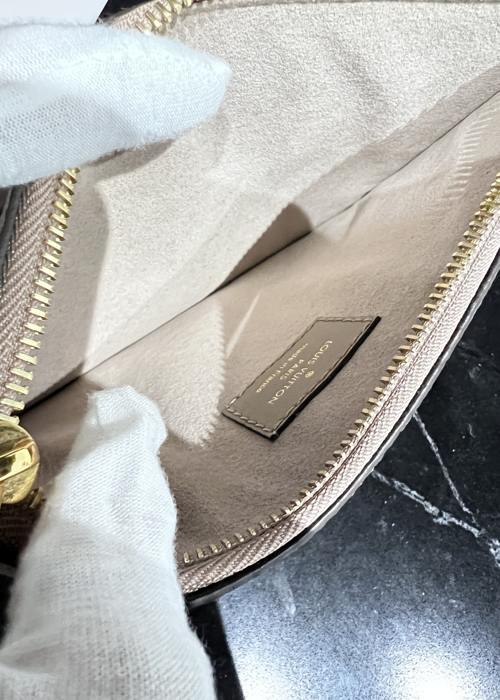 Louis Vuitton SOLD - Louis Vuitton NoeNoe Empreinte MM Nude