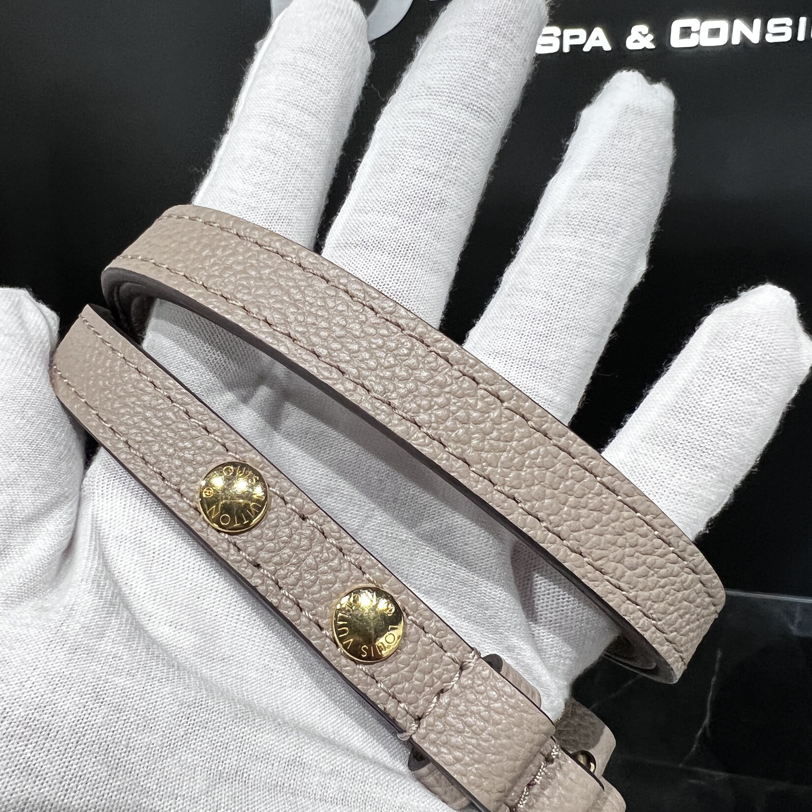 Louis Vuitton SOLD - Louis Vuitton NoeNoe Empreinte MM Nude