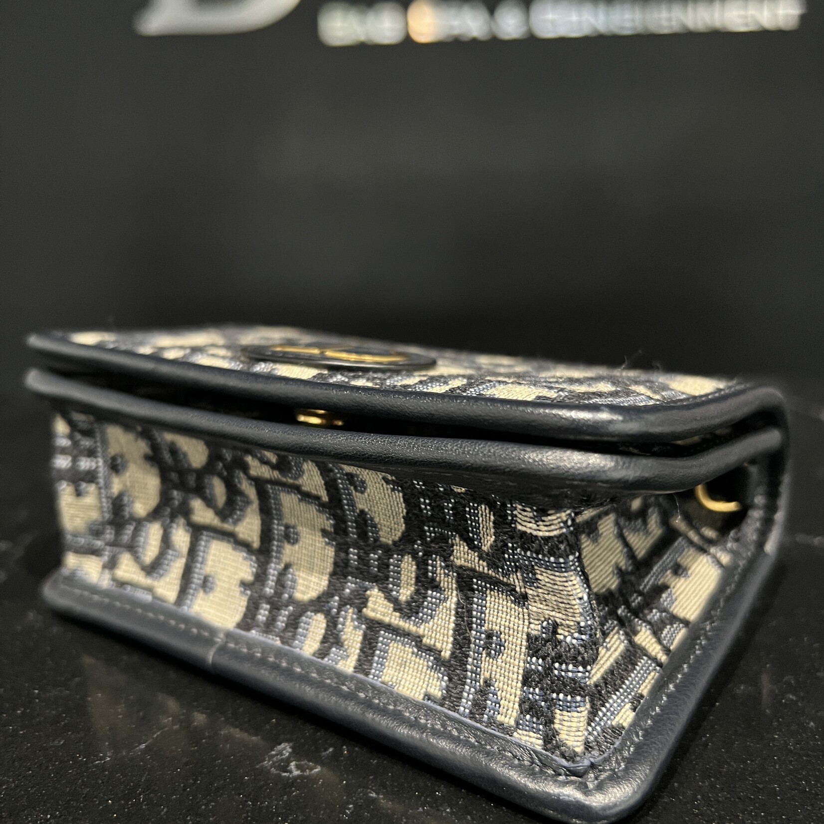 Christian Dior SOLD- Christian Dior Montaigne 30 Nano Chain Pouch