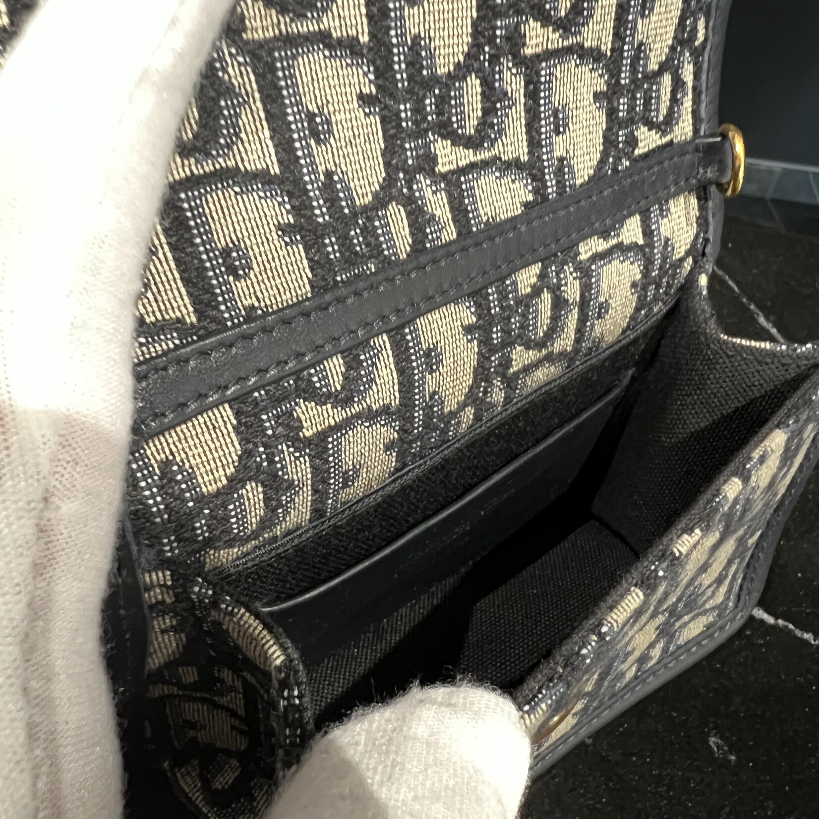 Christian Dior SOLD- Christian Dior Montaigne 30 Nano Chain Pouch