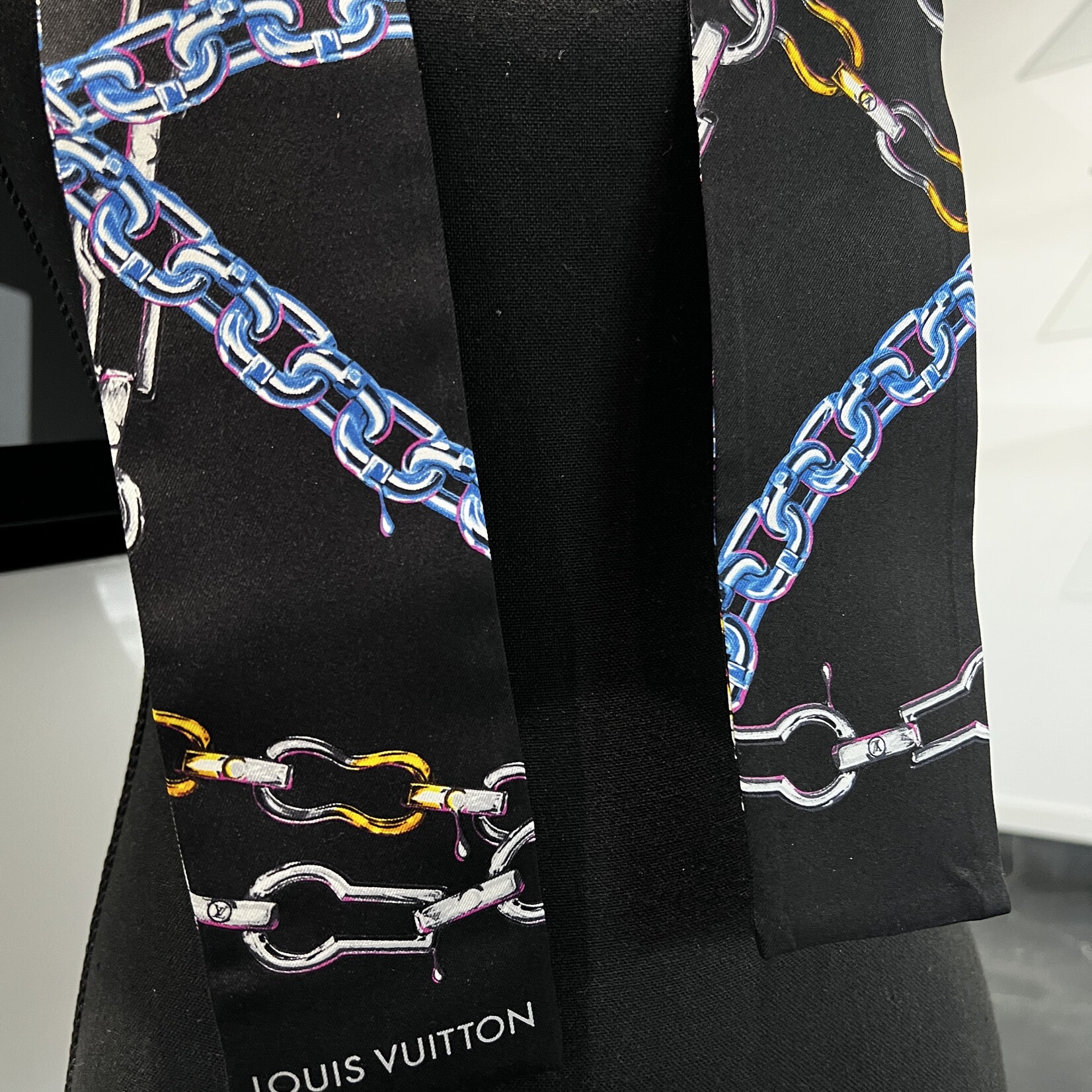 Louis Vuitton SOLD - Louis Vuitton Monogram Chain Bandeau Black