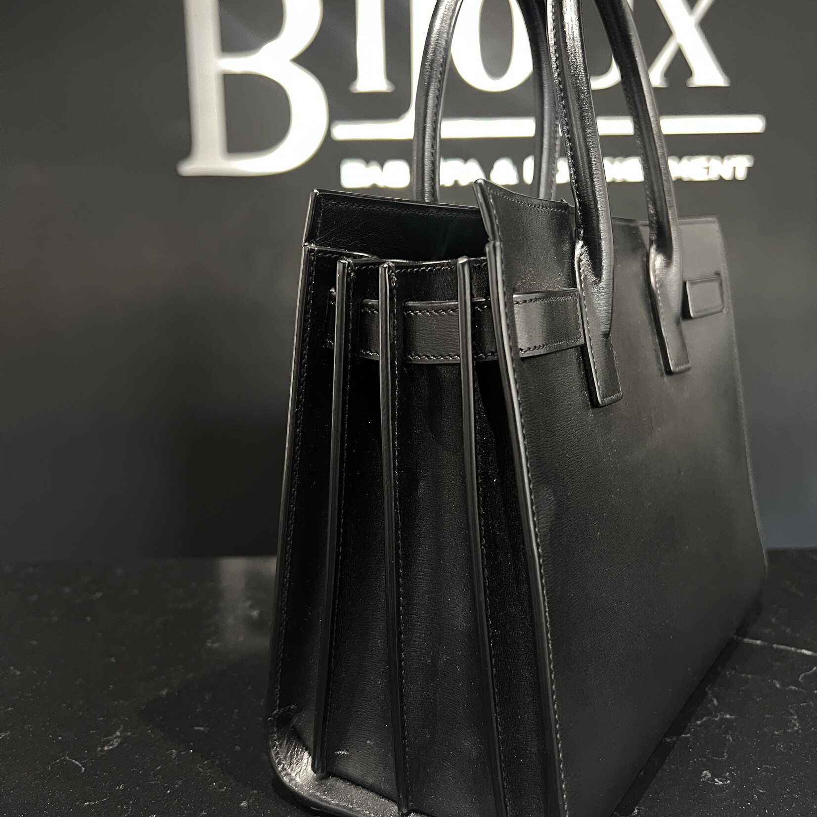 Saint Laurent SOLD - Saint Laurent Sac De Jour Baby Black