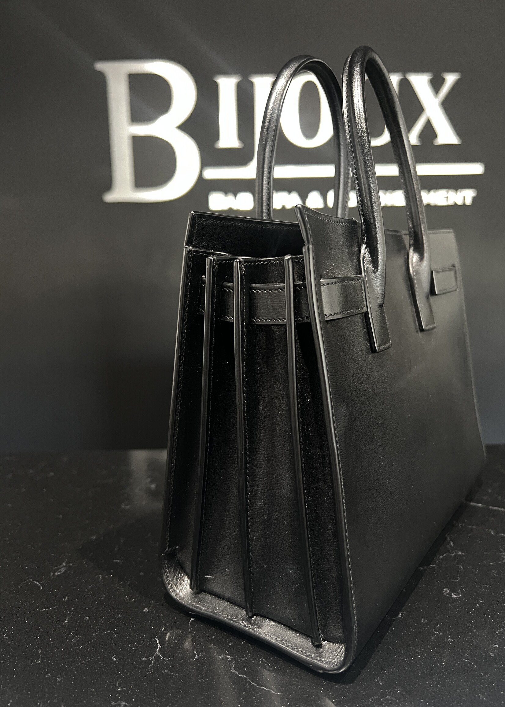 Saint Laurent SOLD - Saint Laurent Sac De Jour Baby Black