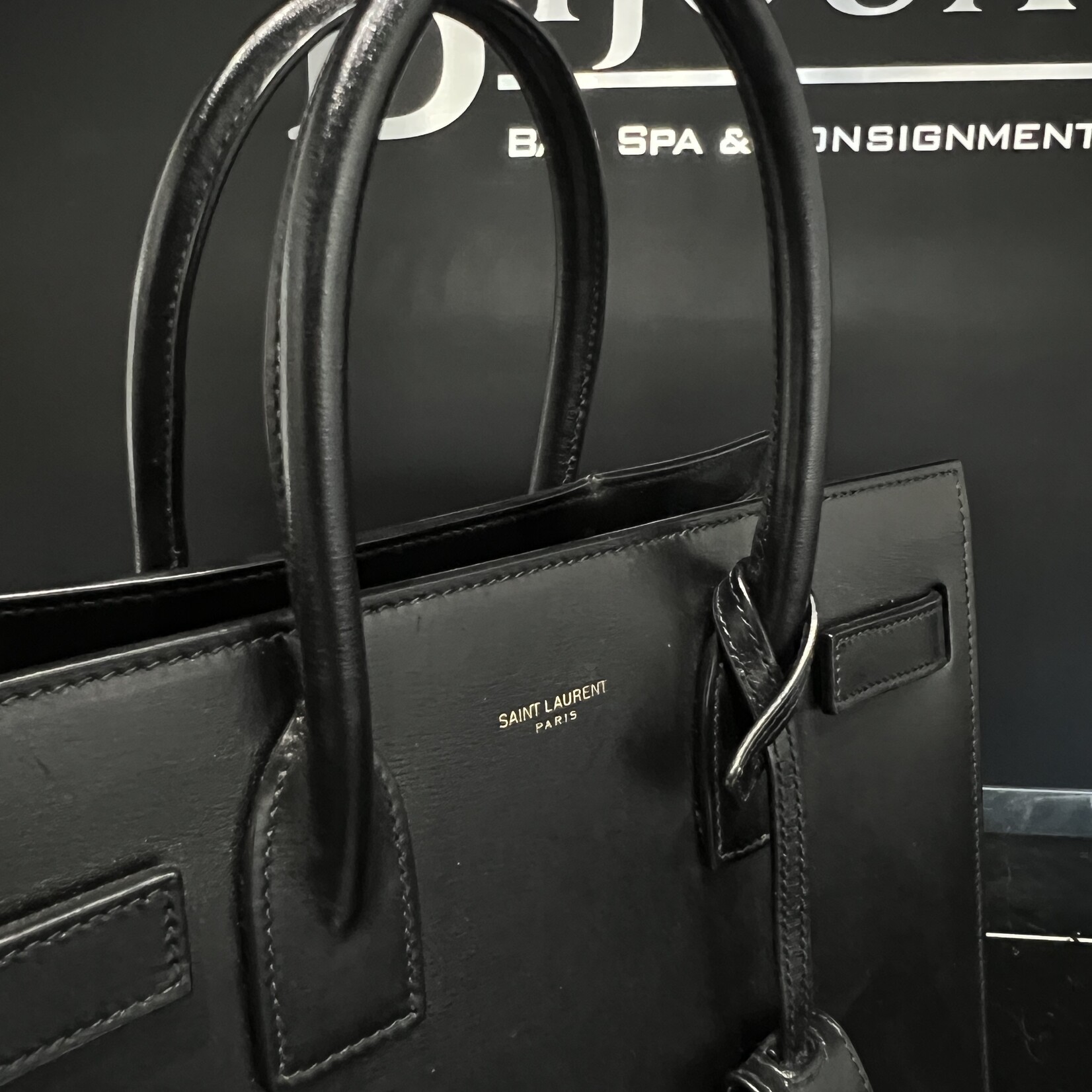 Saint Laurent SOLD - Saint Laurent Sac De Jour Baby Black
