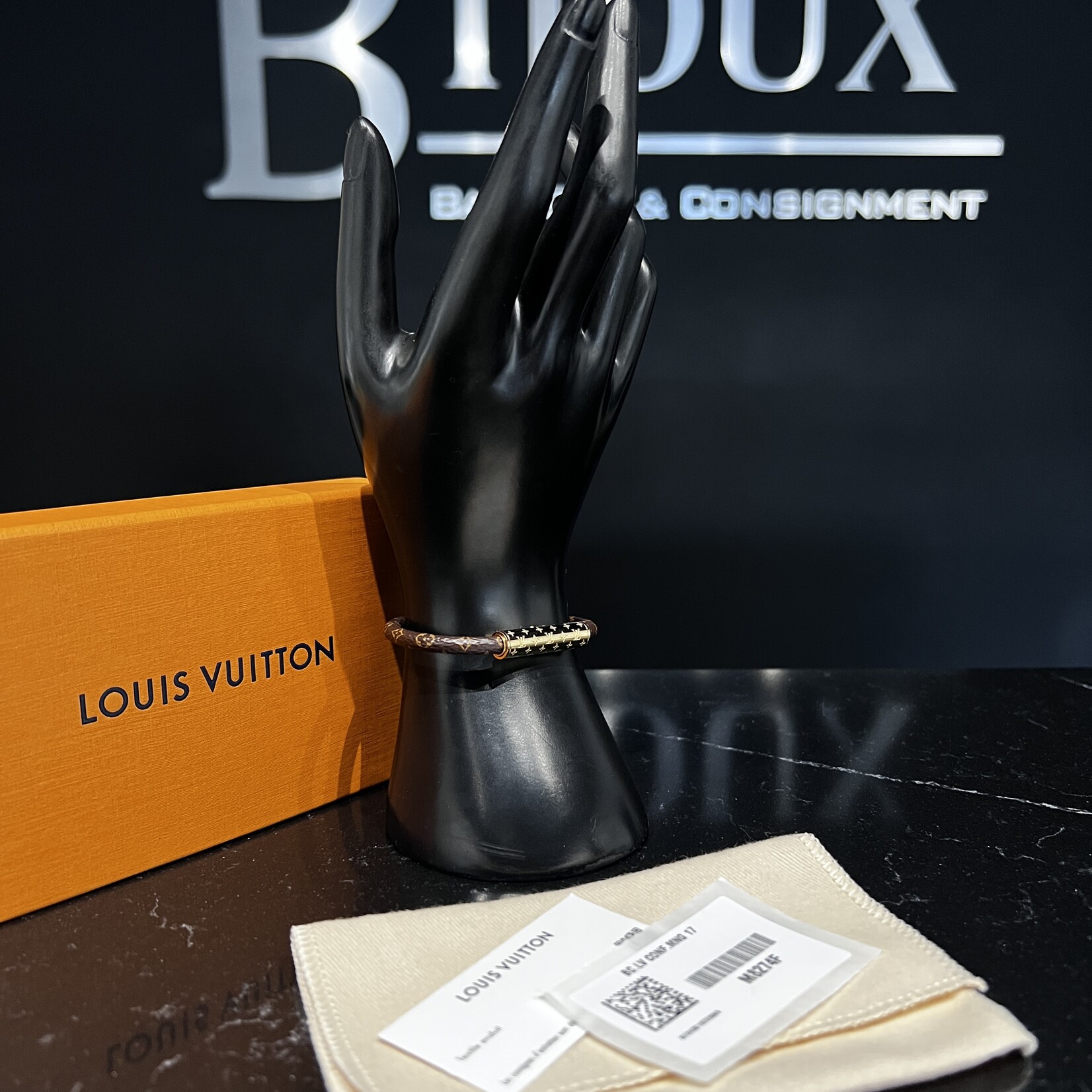 Louis Vuitton Louis Vuitton Confidential Bracelet Monogram