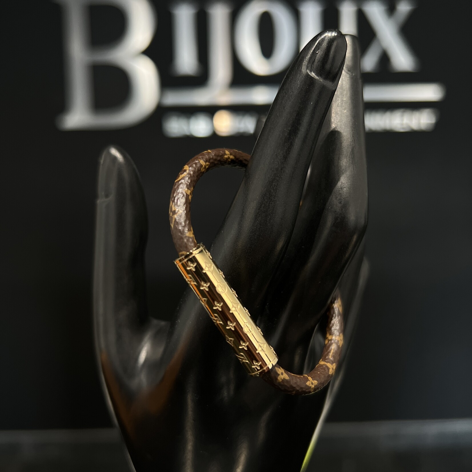 Louis Vuitton Louis Vuitton Confidential Bracelet Monogram