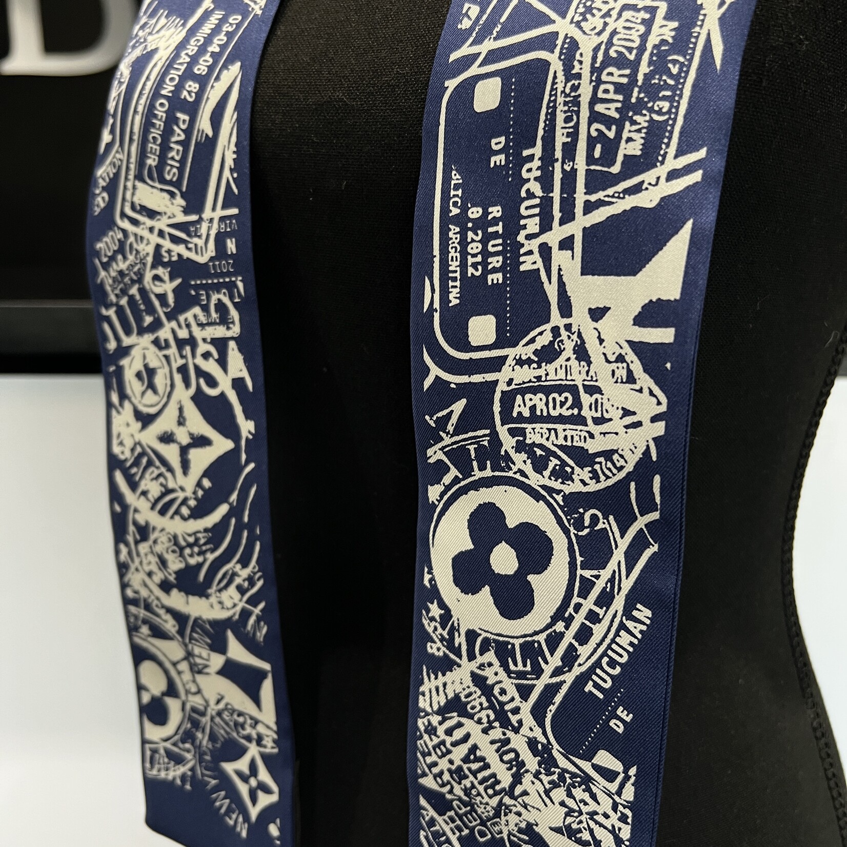 Louis Vuitton SOLD - Louis Vuitton Boarding Bandeau Denim