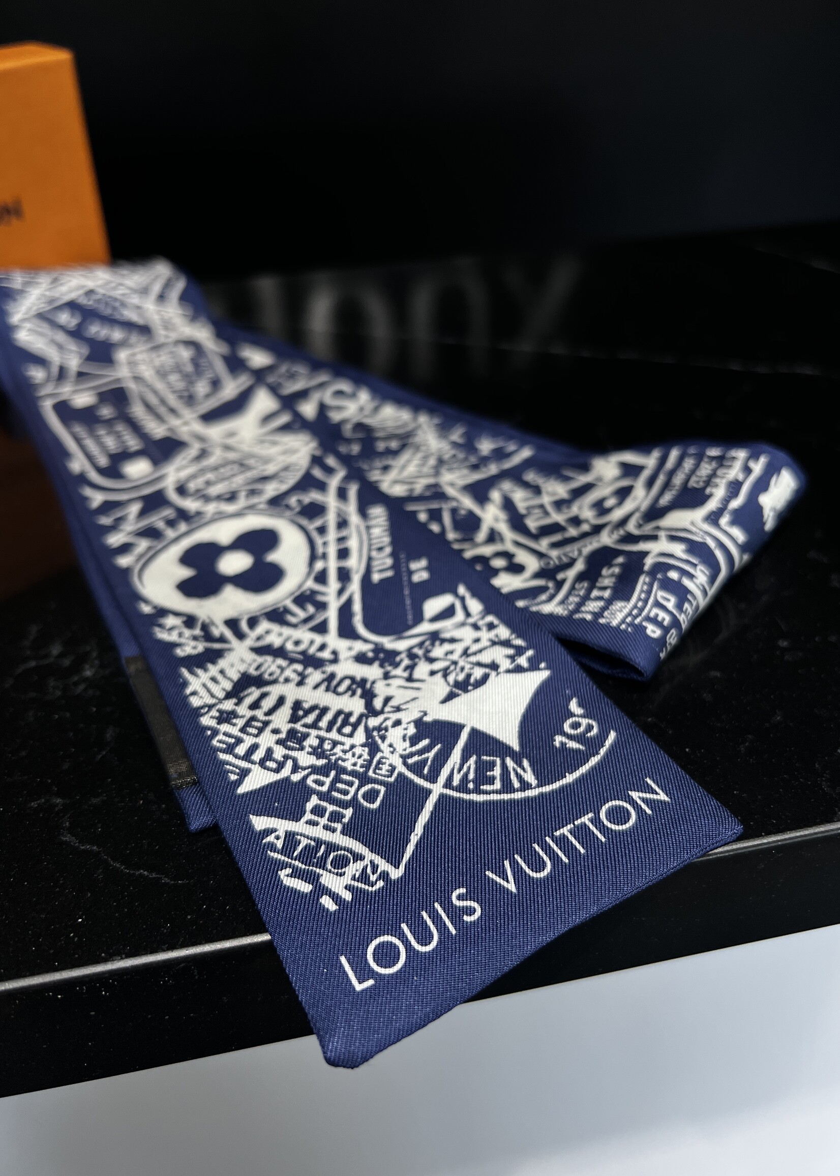 Louis Vuitton SOLD - Louis Vuitton Boarding Bandeau Denim