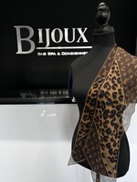 Louis Vuitton SOLD - Louis Vuitton Brown Cheetah Scarf