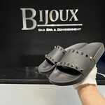 Valentino Valentino Rubber Rockstud Slides