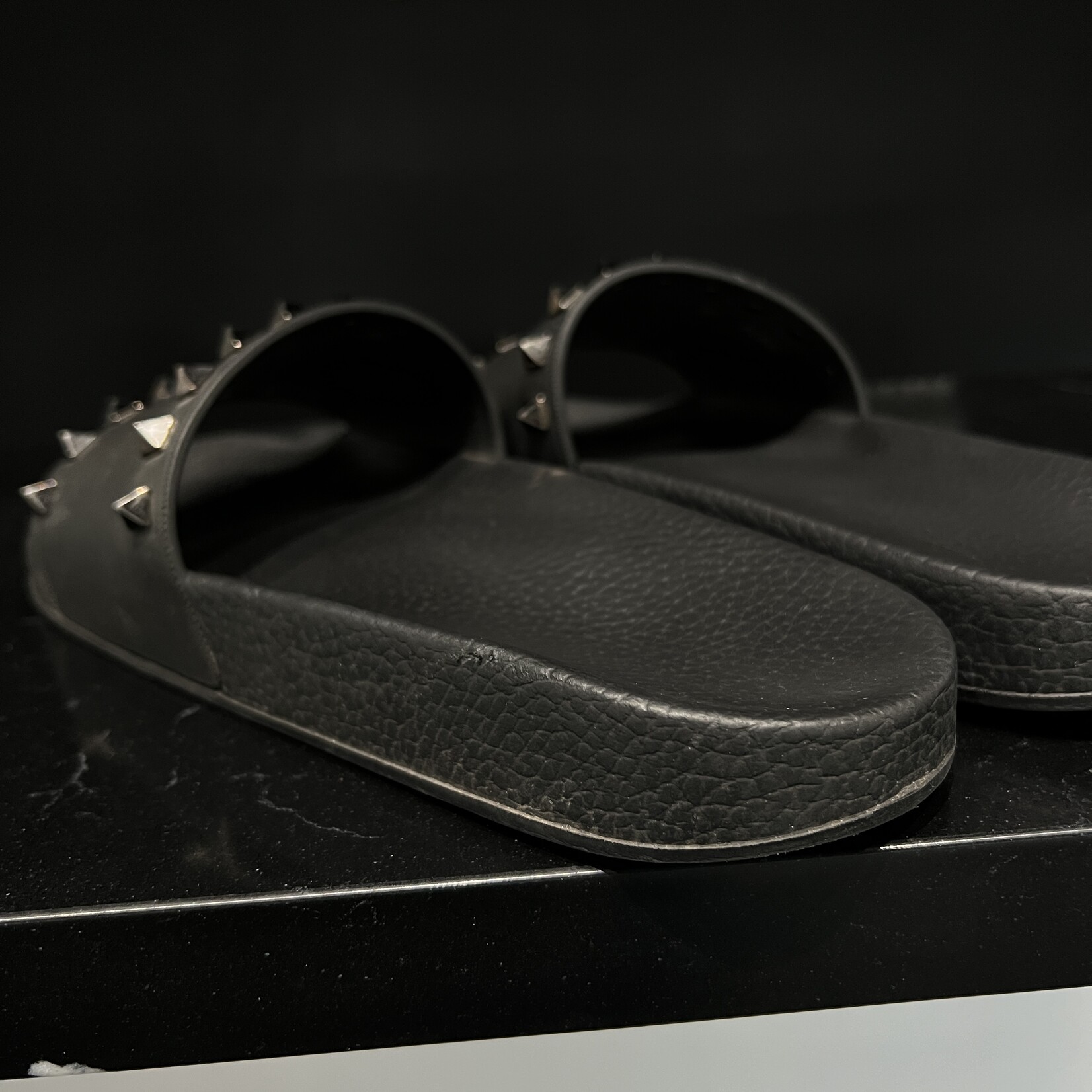 Valentino Valentino  Rubber Rockstud Slides