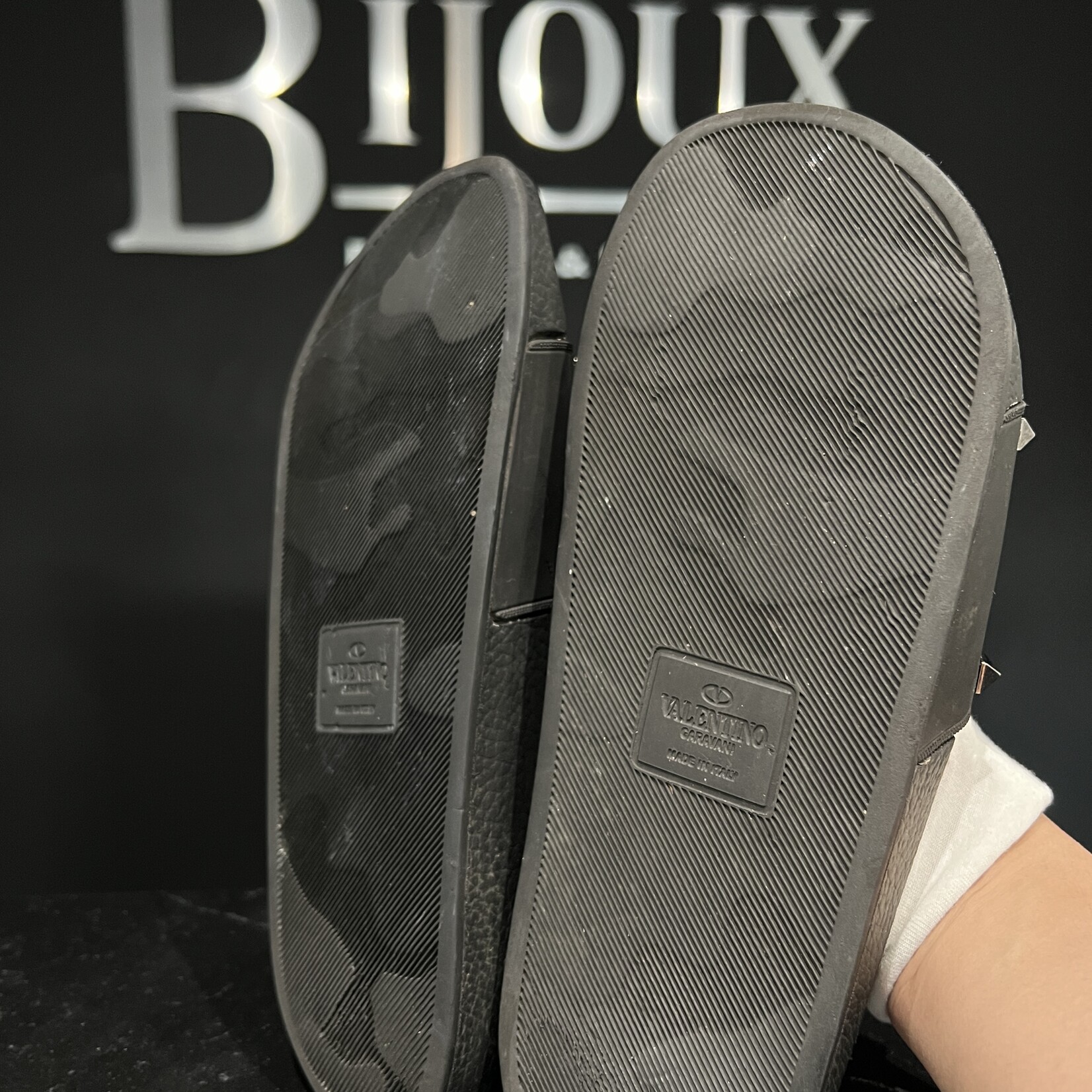 Valentino Valentino  Rubber Rockstud Slides