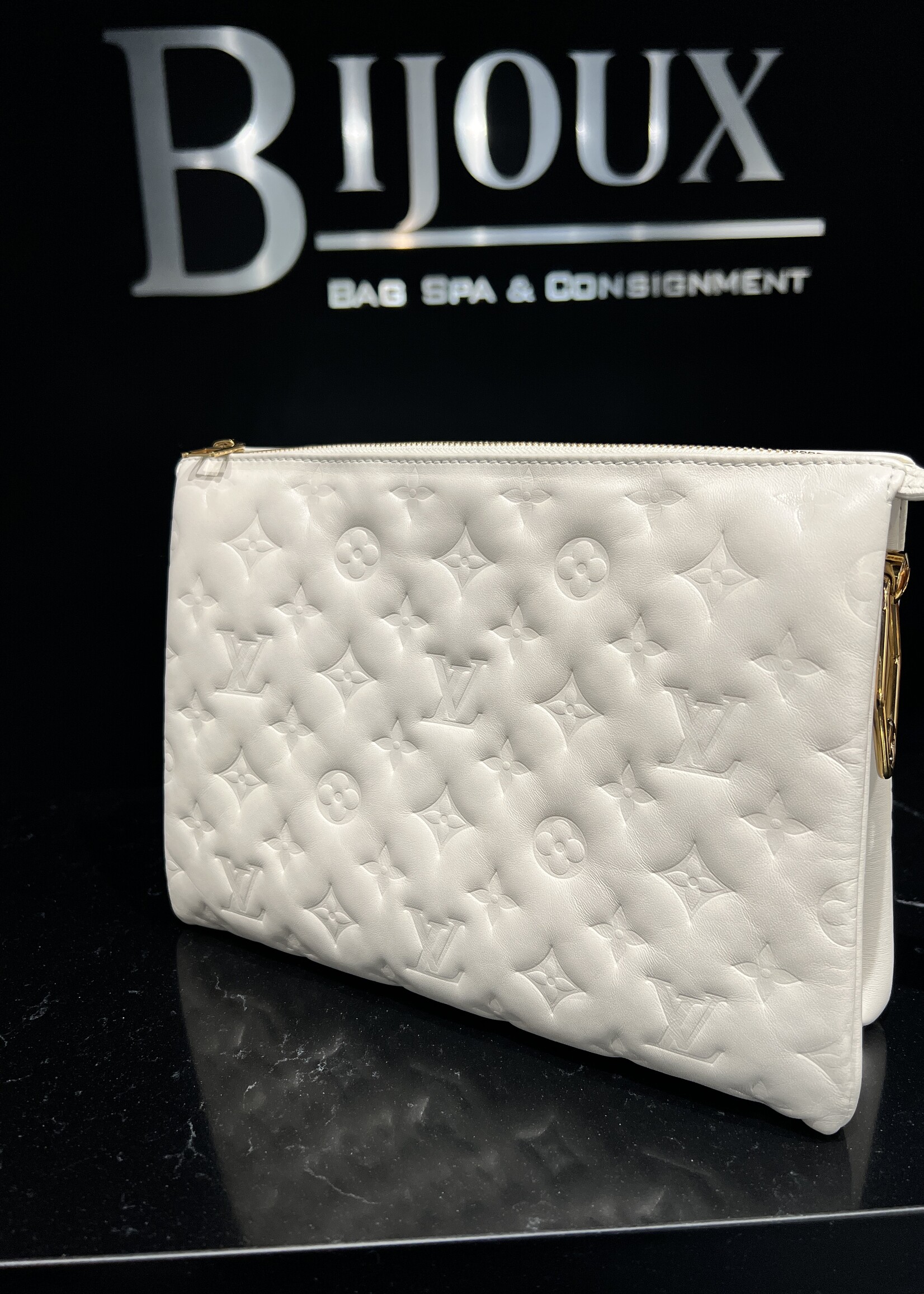 Louis Vuitton Louis Vuitton Coussin PM White