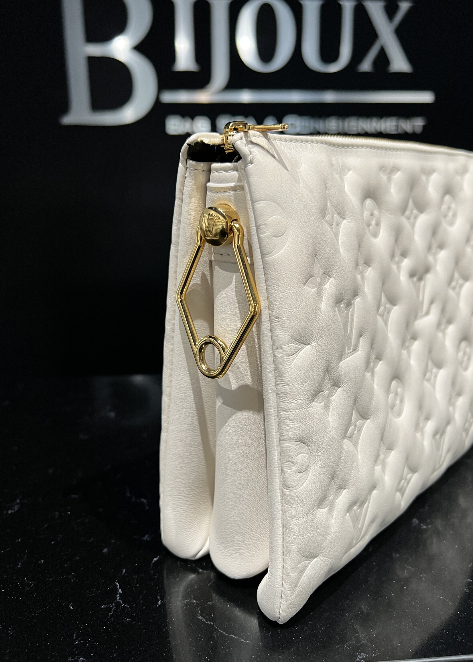 Louis Vuitton Louis Vuitton Coussin PM White