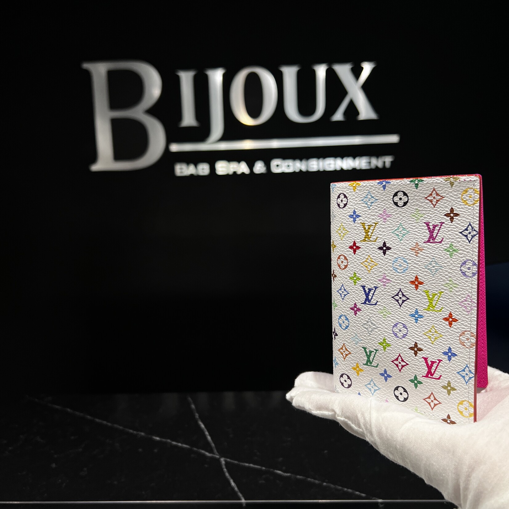 Louis Vuitton Louis Vuitton LV x Takashi Murakami Passport Holder