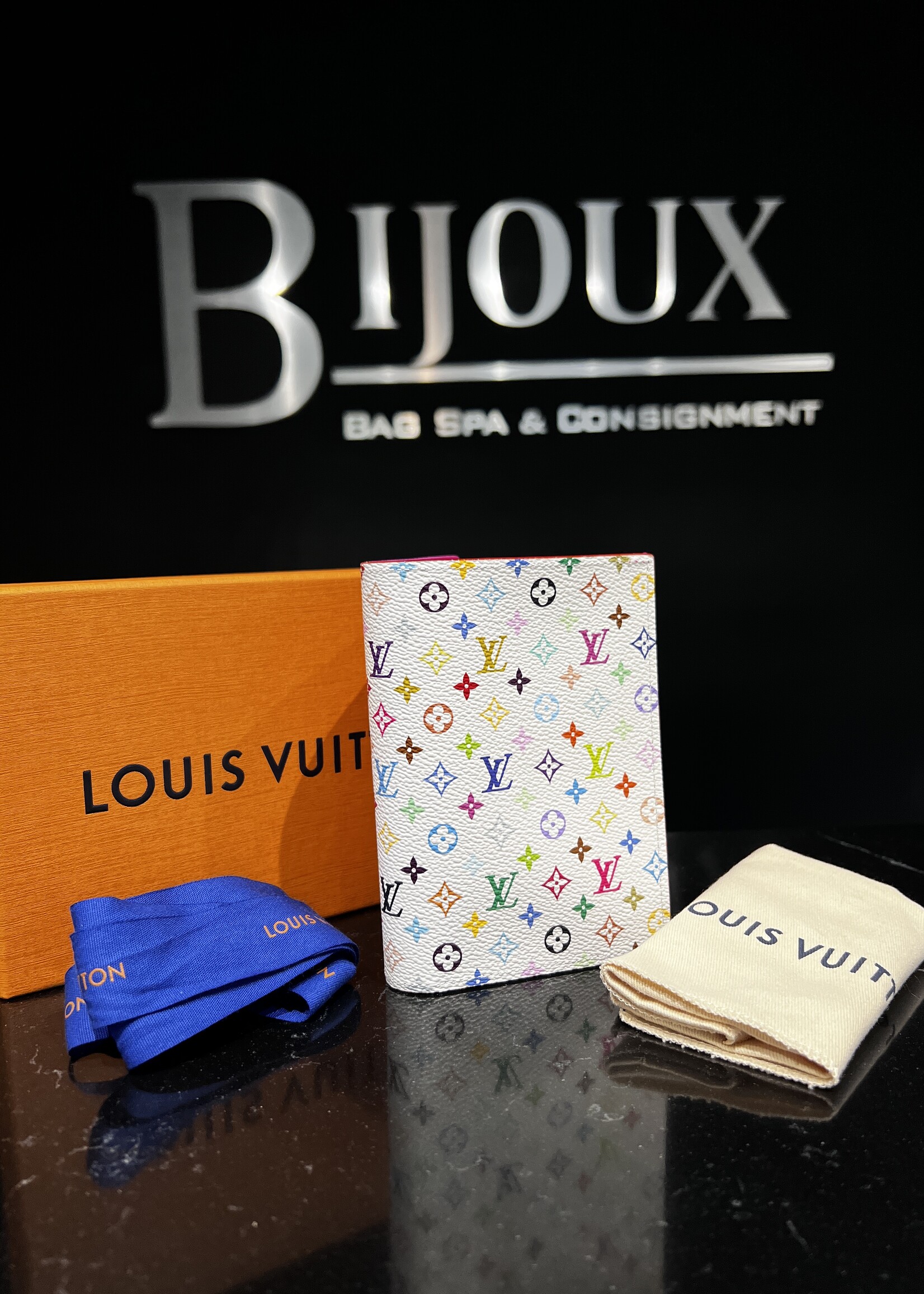 Louis Vuitton Louis Vuitton LV x Takashi Murakami Passport Holder