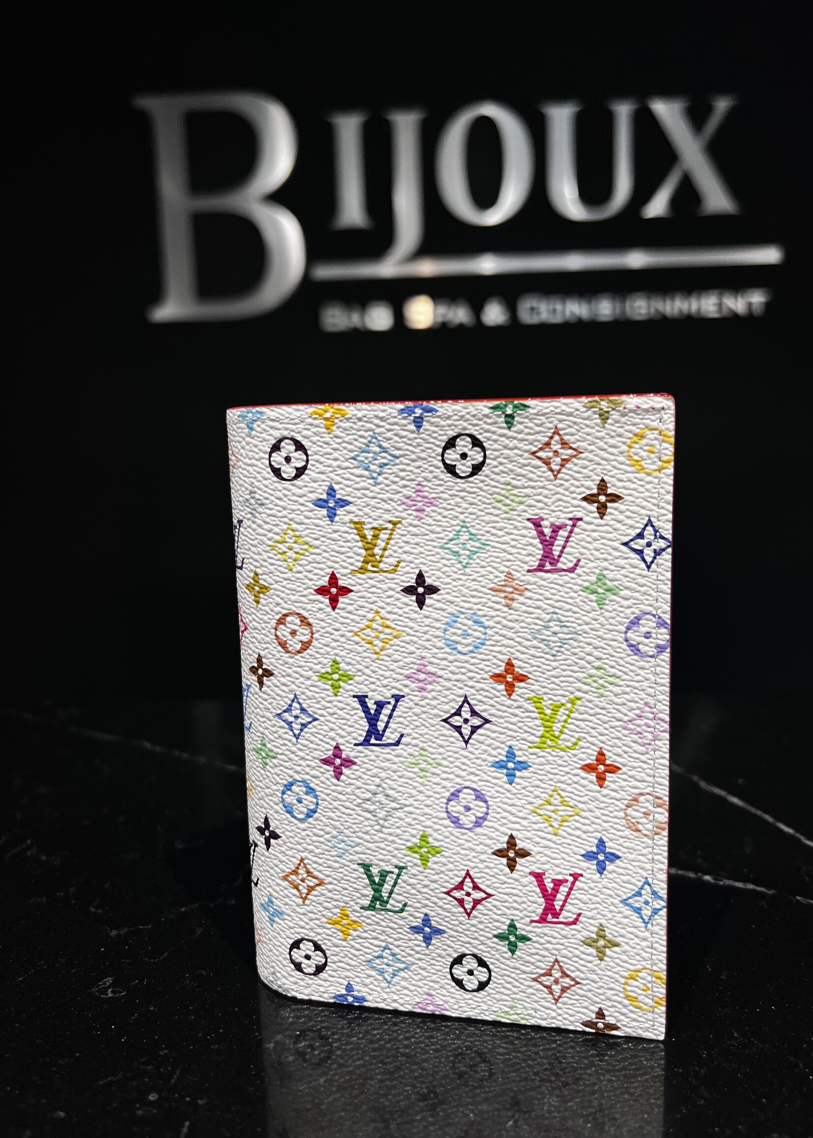 Louis Vuitton Louis Vuitton LV x Takashi Murakami Passport Holder