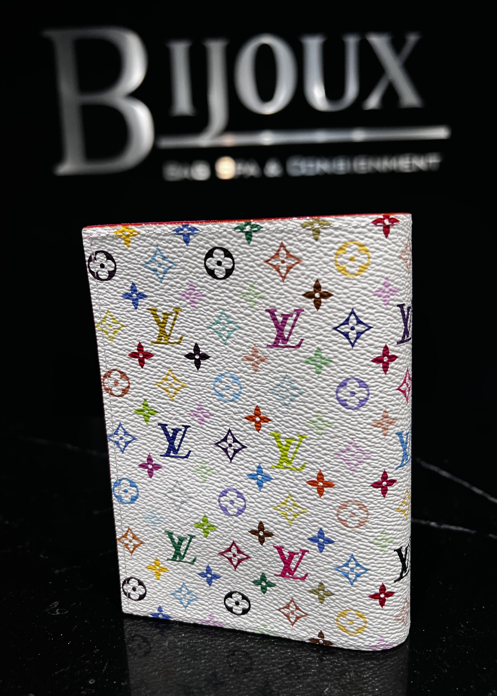Louis Vuitton Louis Vuitton LV x Takashi Murakami Passport Holder
