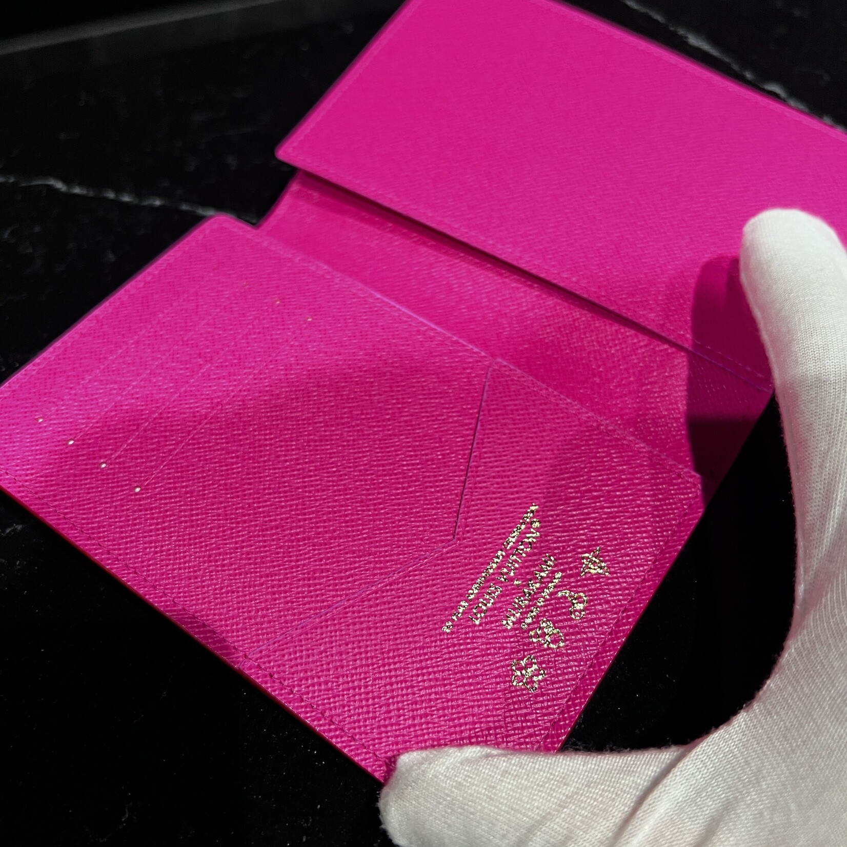 Louis Vuitton Louis Vuitton LV x Takashi Murakami Passport Holder