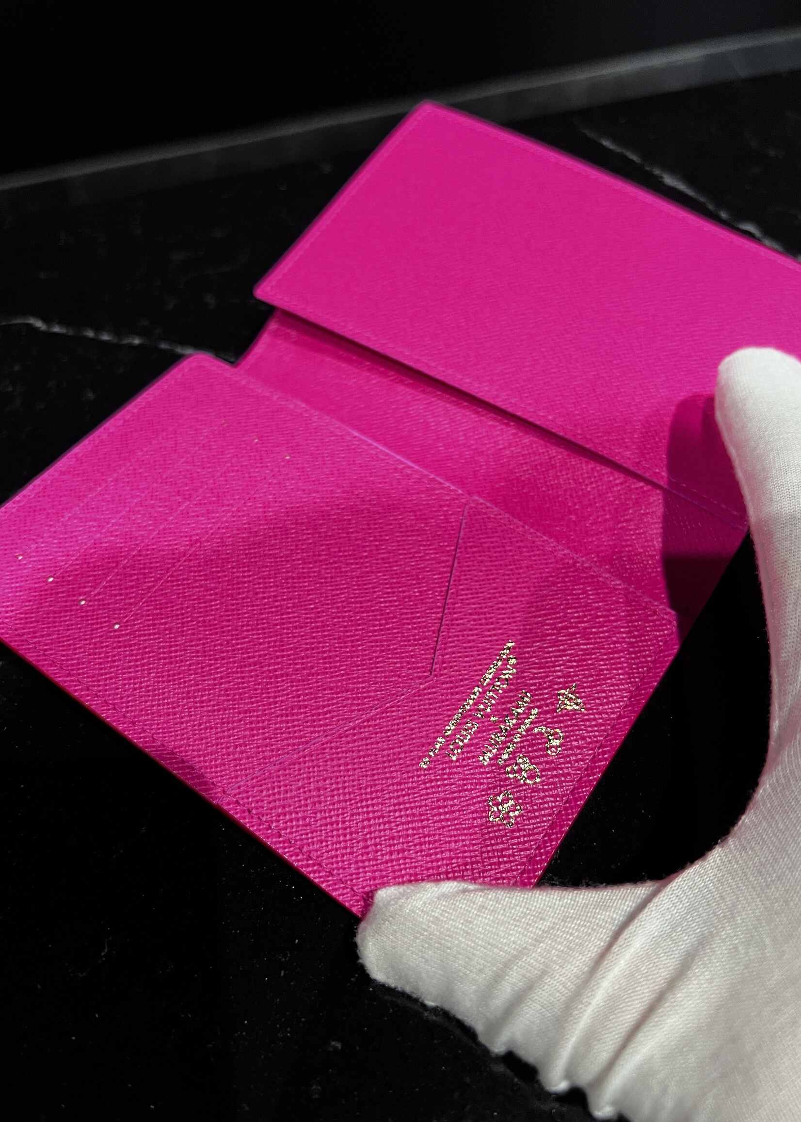 Louis Vuitton Louis Vuitton LV x Takashi Murakami Passport Holder