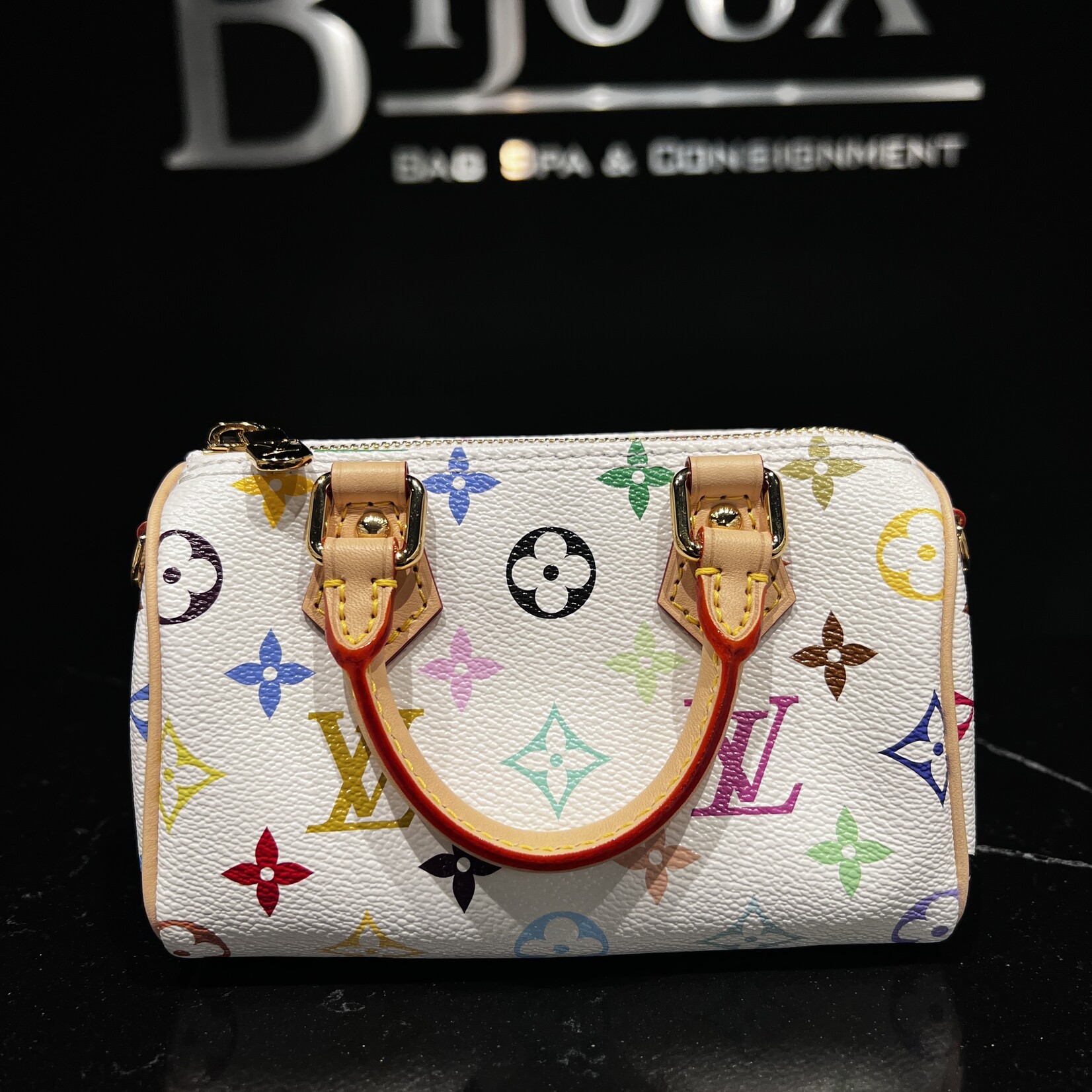 Louis Vuitton Louis Vuitton LV x Murakami Nano Speedy