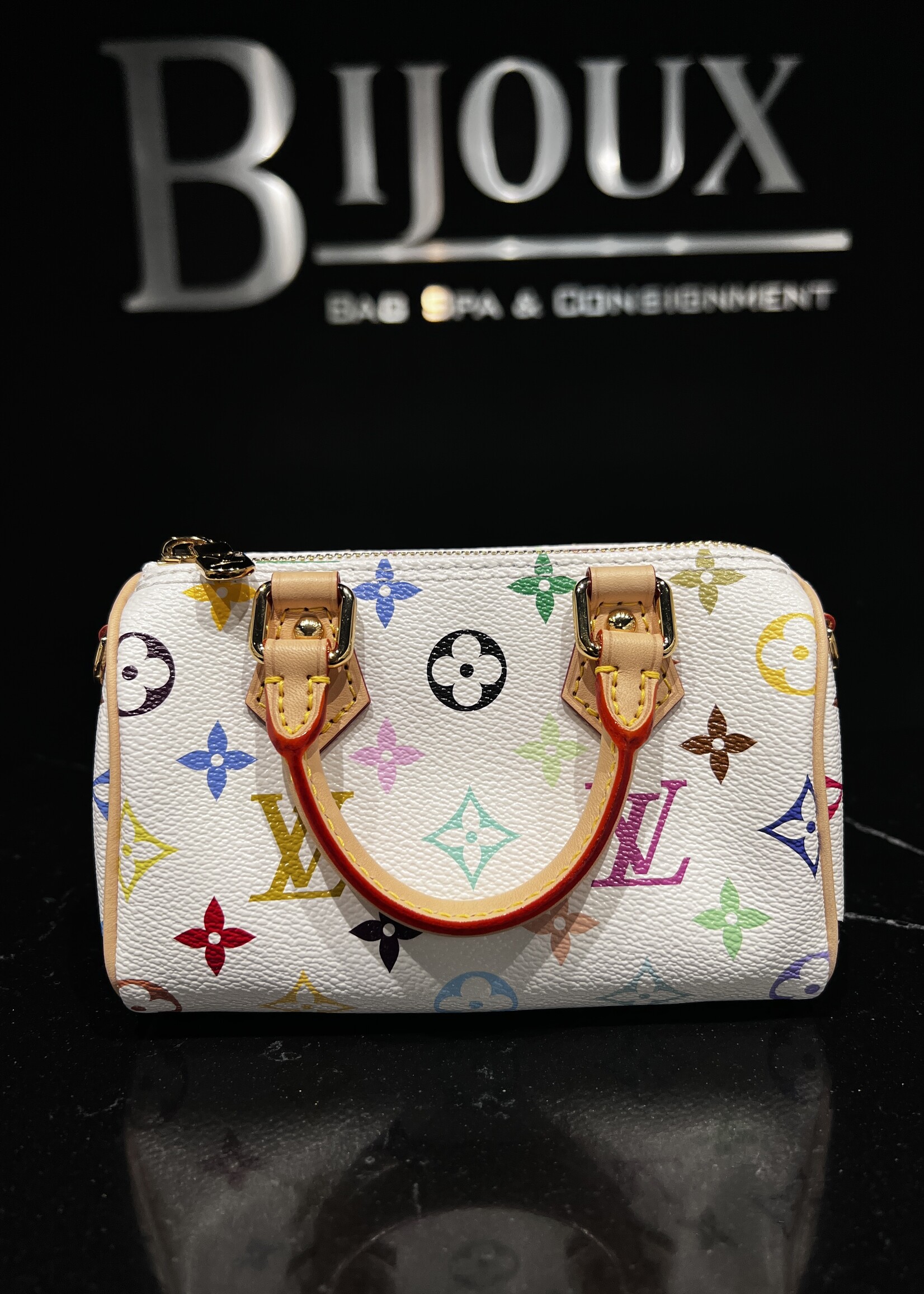 Louis Vuitton Louis Vuitton LV x Murakami Nano Speedy