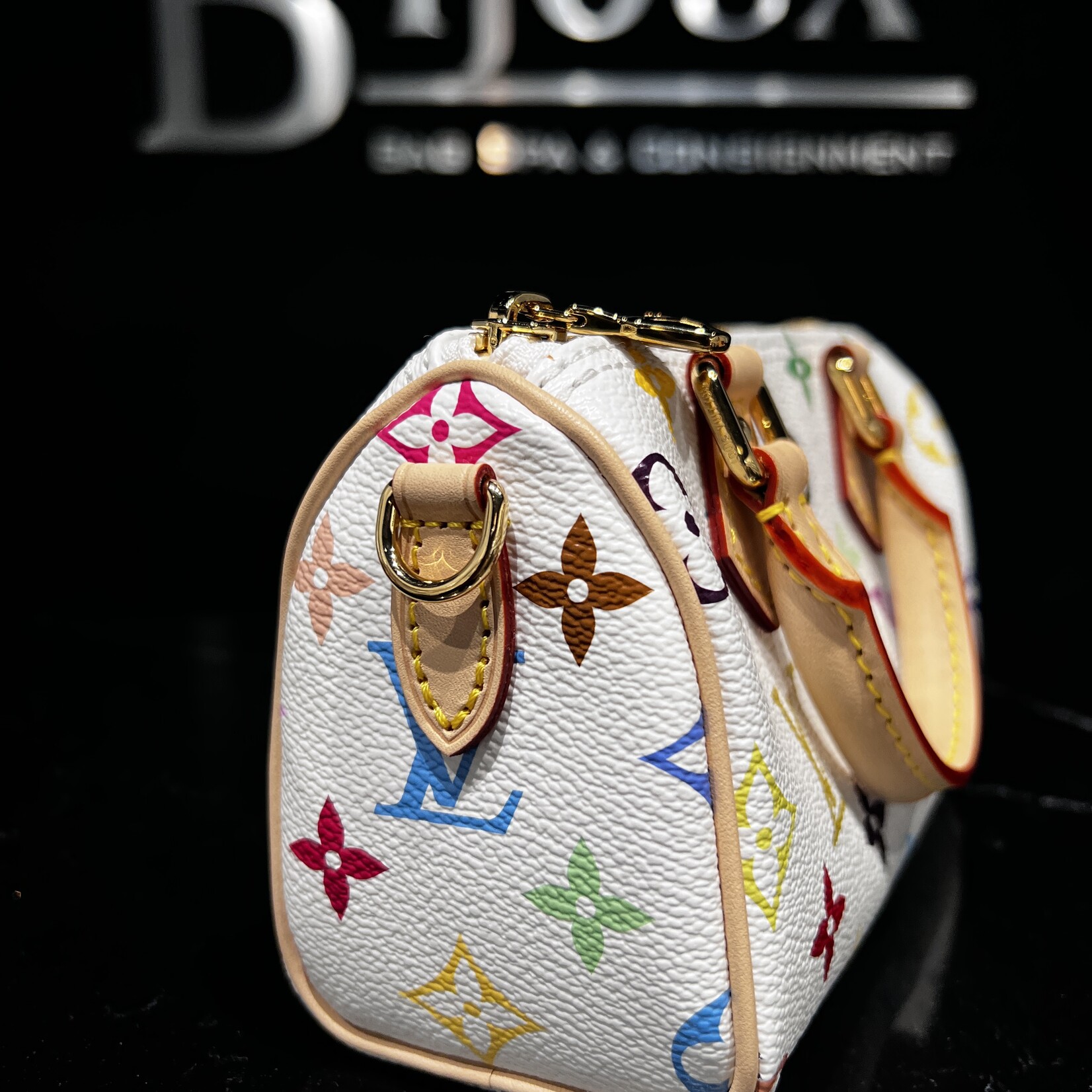 Louis Vuitton Louis Vuitton LV x Murakami Nano Speedy