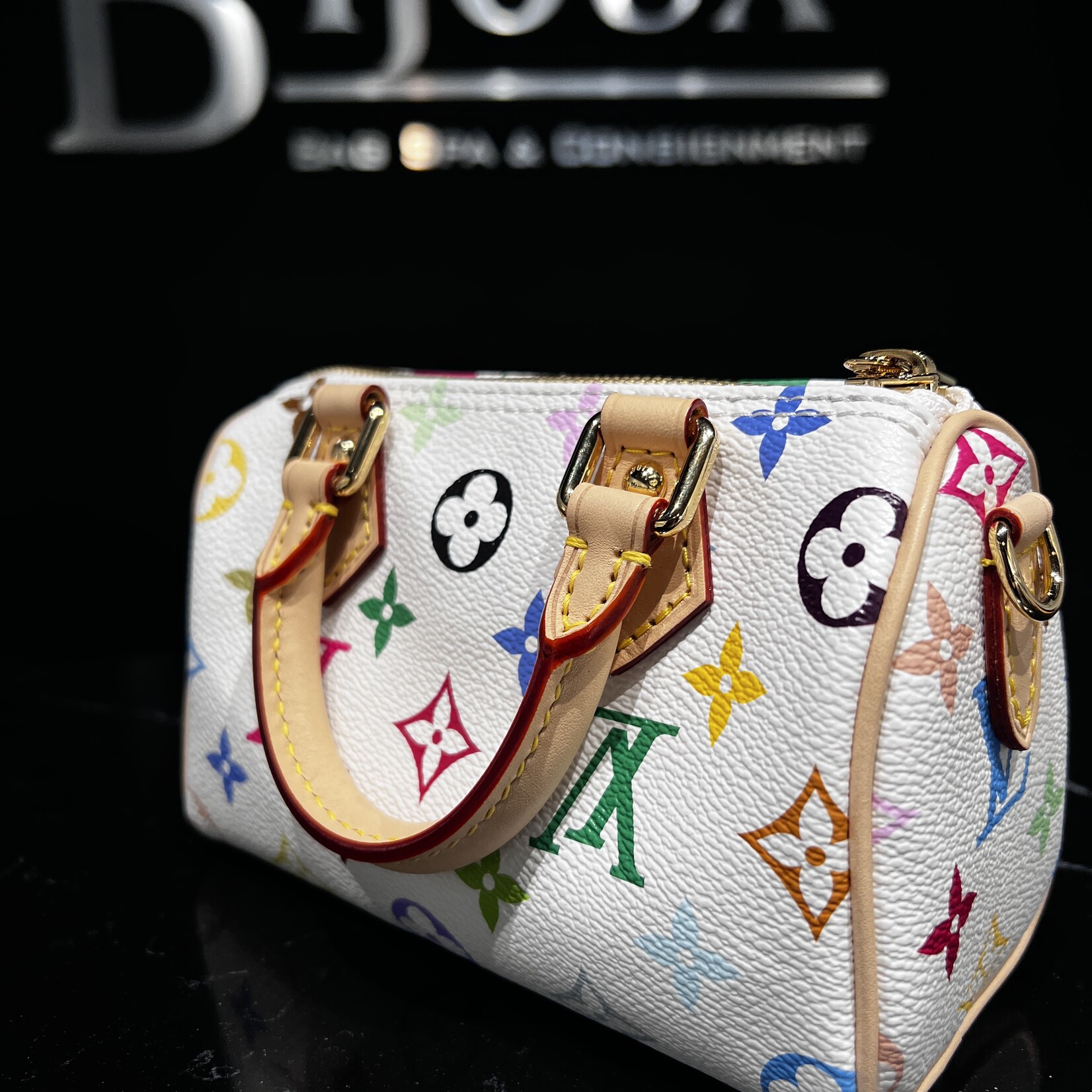 Louis Vuitton Louis Vuitton LV x Murakami Nano Speedy
