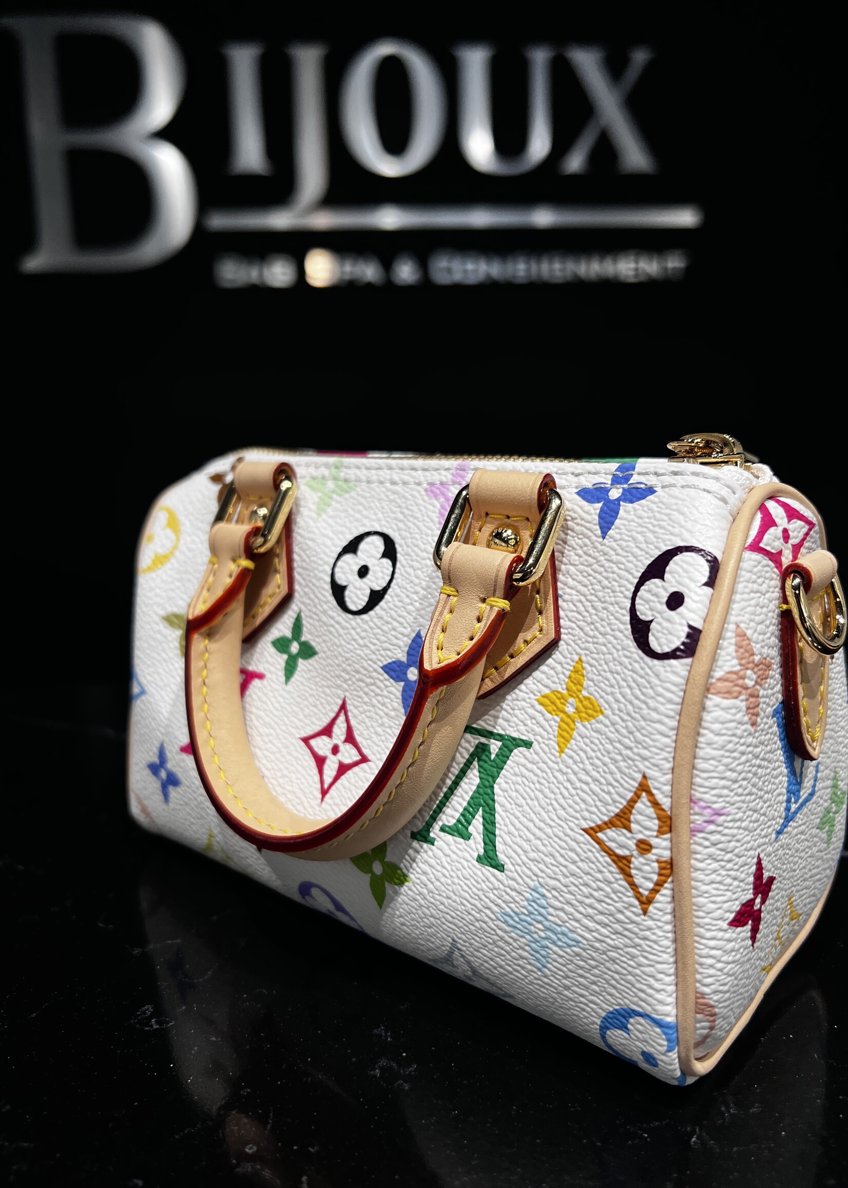 Louis Vuitton Louis Vuitton LV x Murakami Nano Speedy