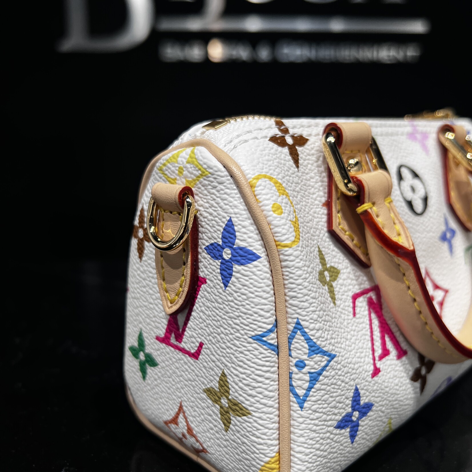 Louis Vuitton Louis Vuitton LV x Murakami Nano Speedy
