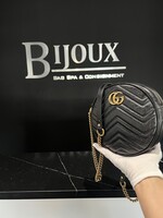 Gucci Gucci Marmont Mini Round  Bag