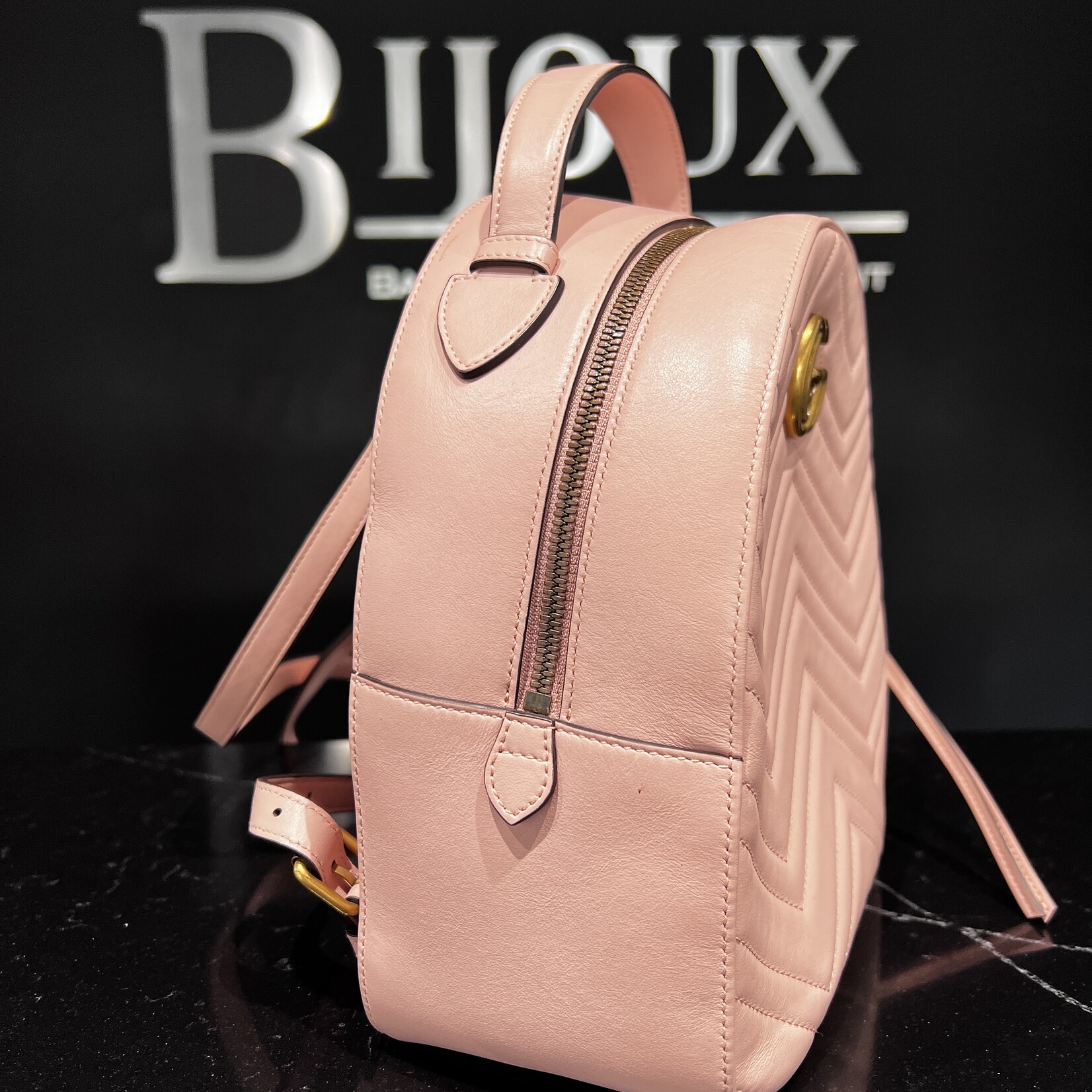 Gucci Gucci Marmont Pink Backpack