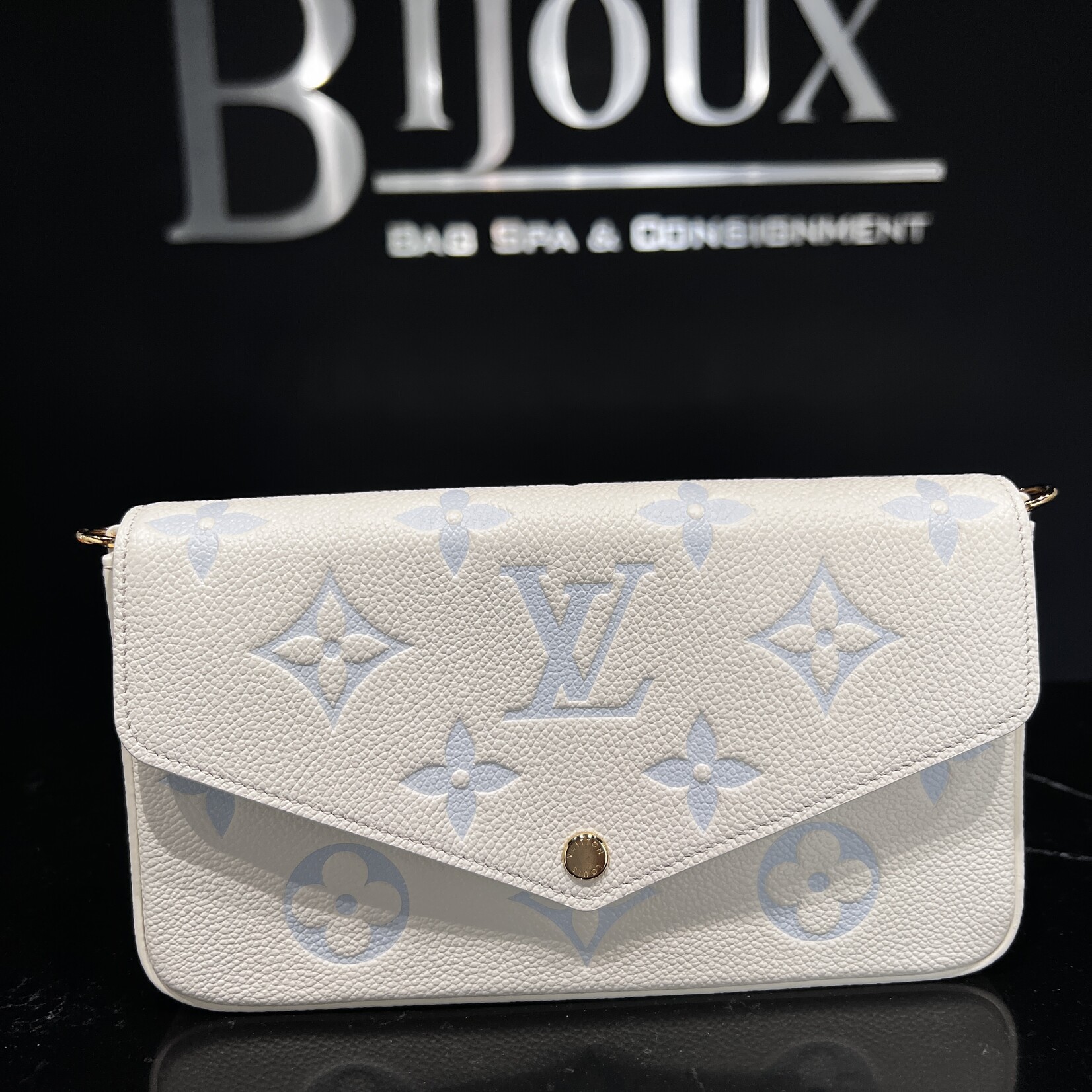 Louis Vuitton SOLD- Louis Vuitton Felicie pochette Bicolor