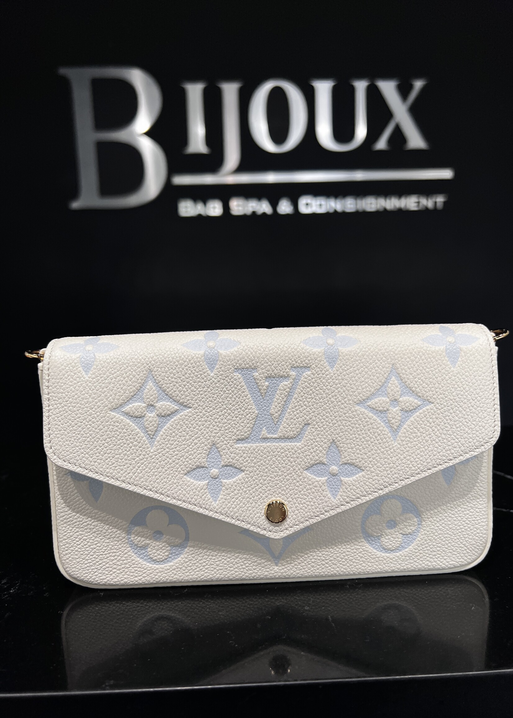 Louis Vuitton SOLD- Louis Vuitton Felicie pochette Bicolor