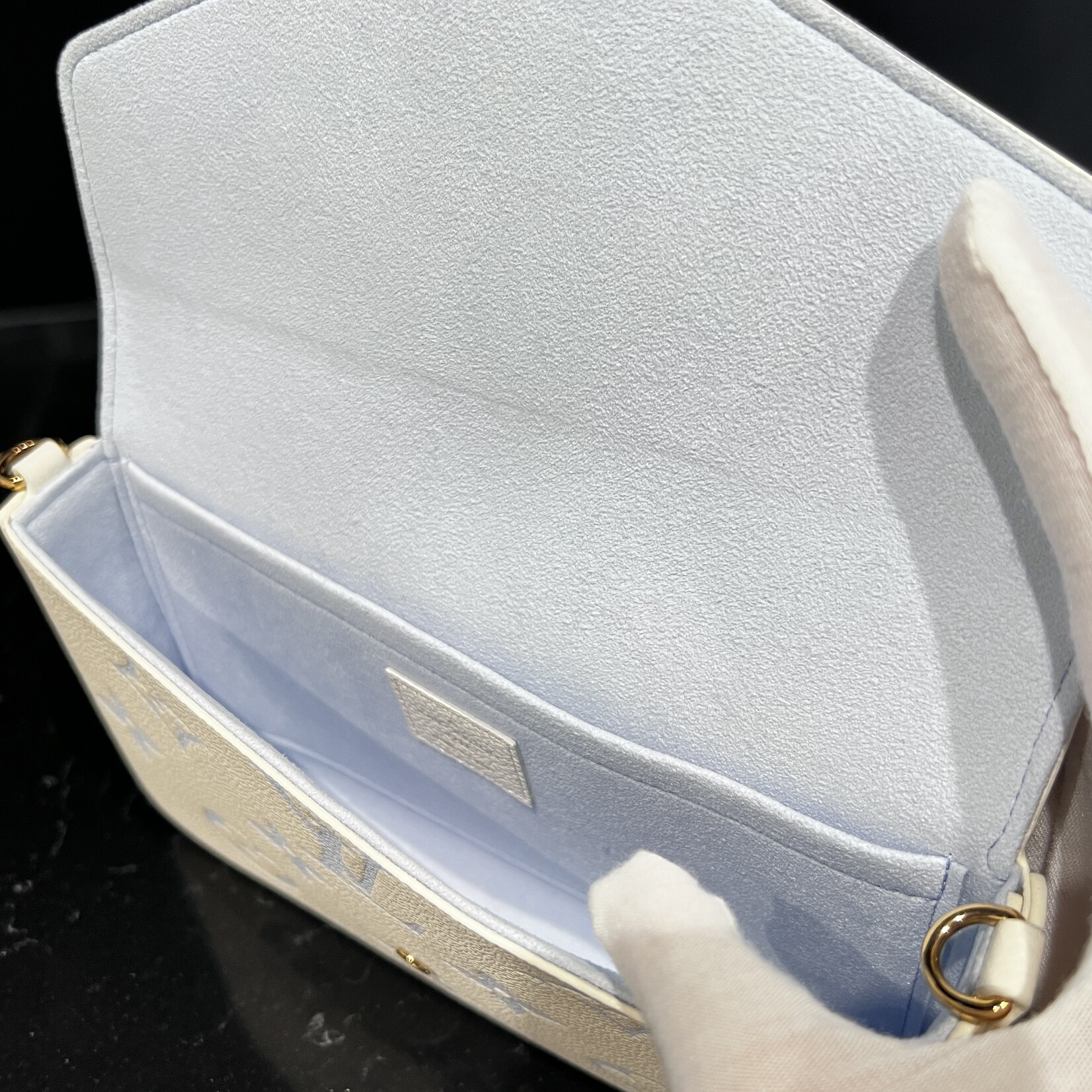 Louis Vuitton SOLD- Louis Vuitton Felicie pochette Bicolor