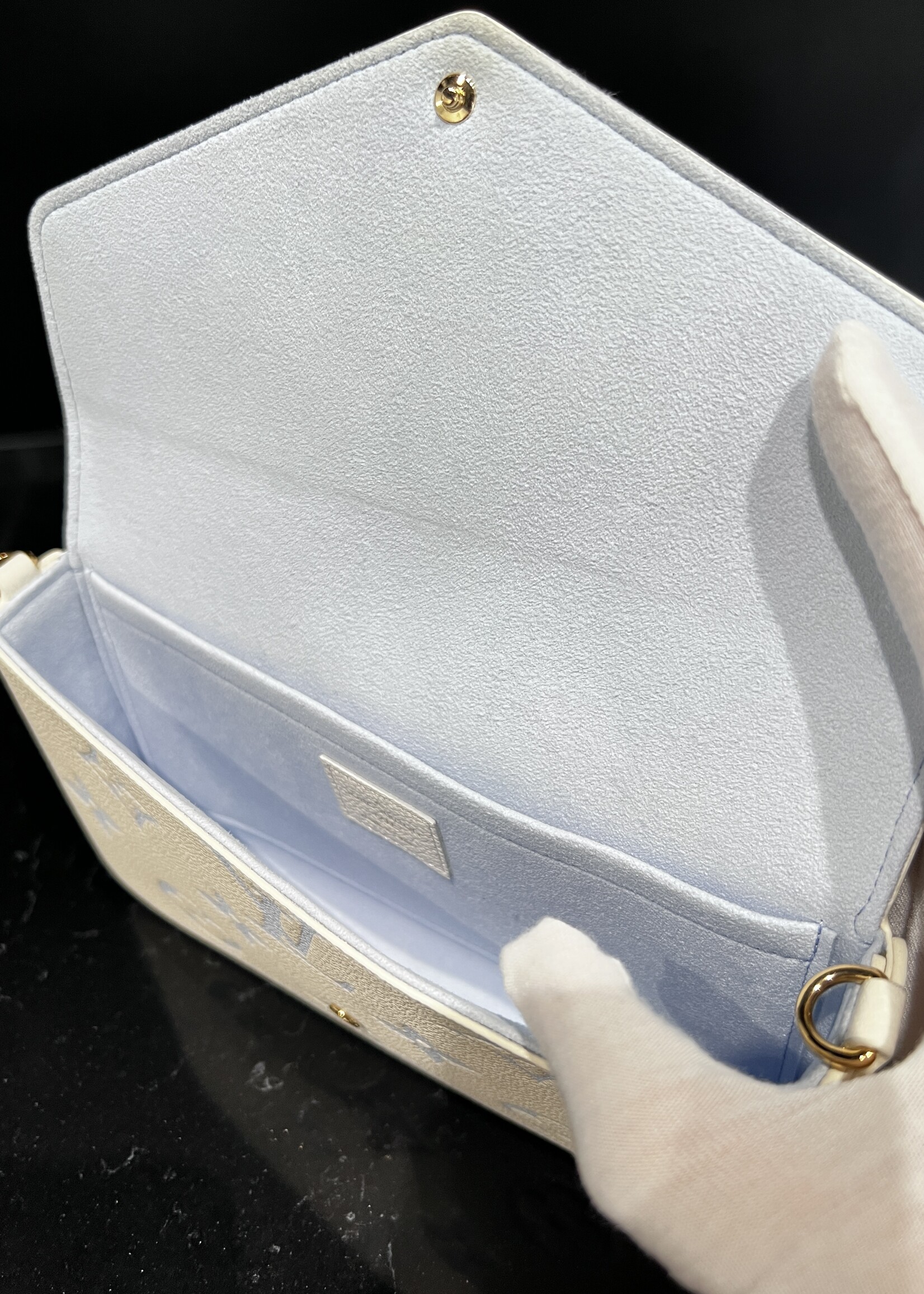 Louis Vuitton SOLD- Louis Vuitton Felicie pochette Bicolor