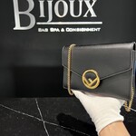 Fendi SOLD- Fendi F Logo Wallet on Chain