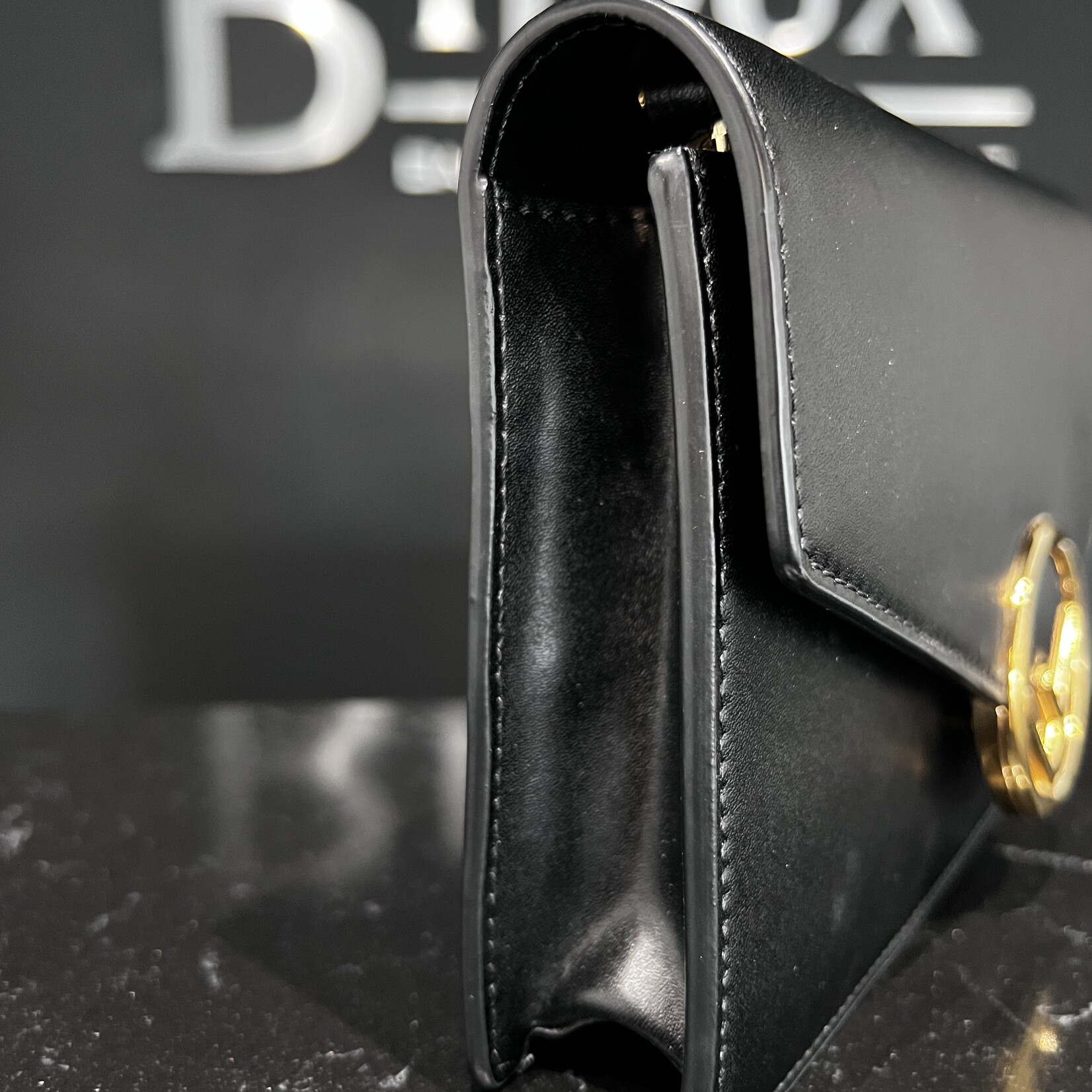 Fendi SOLD- Fendi F Logo Wallet on Chain