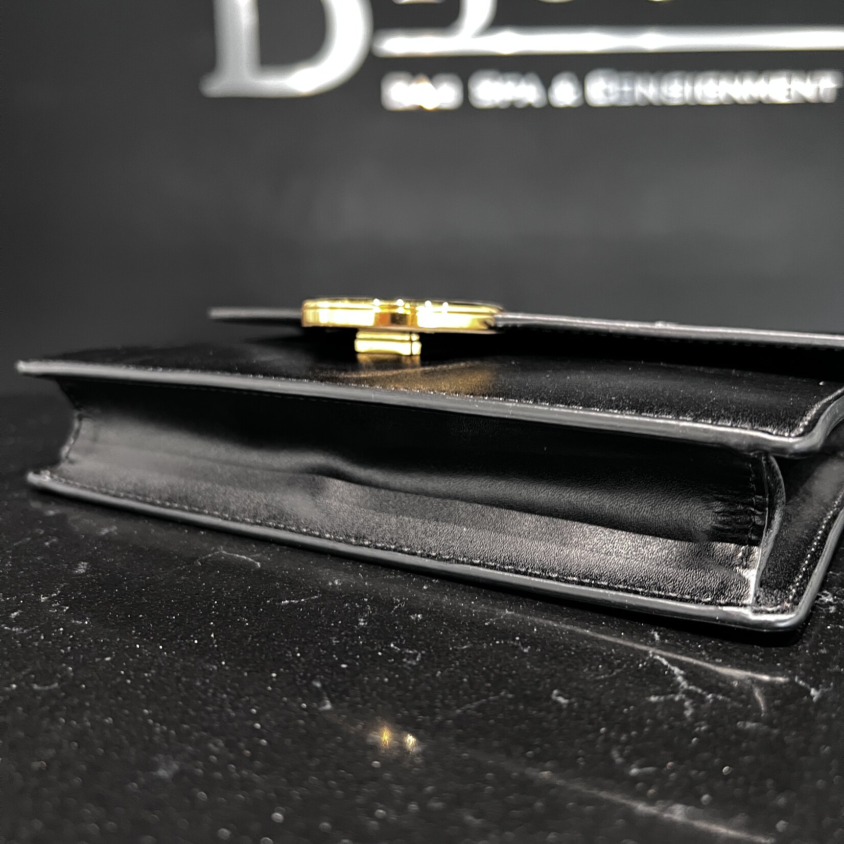 Fendi SOLD- Fendi F Logo Wallet on Chain