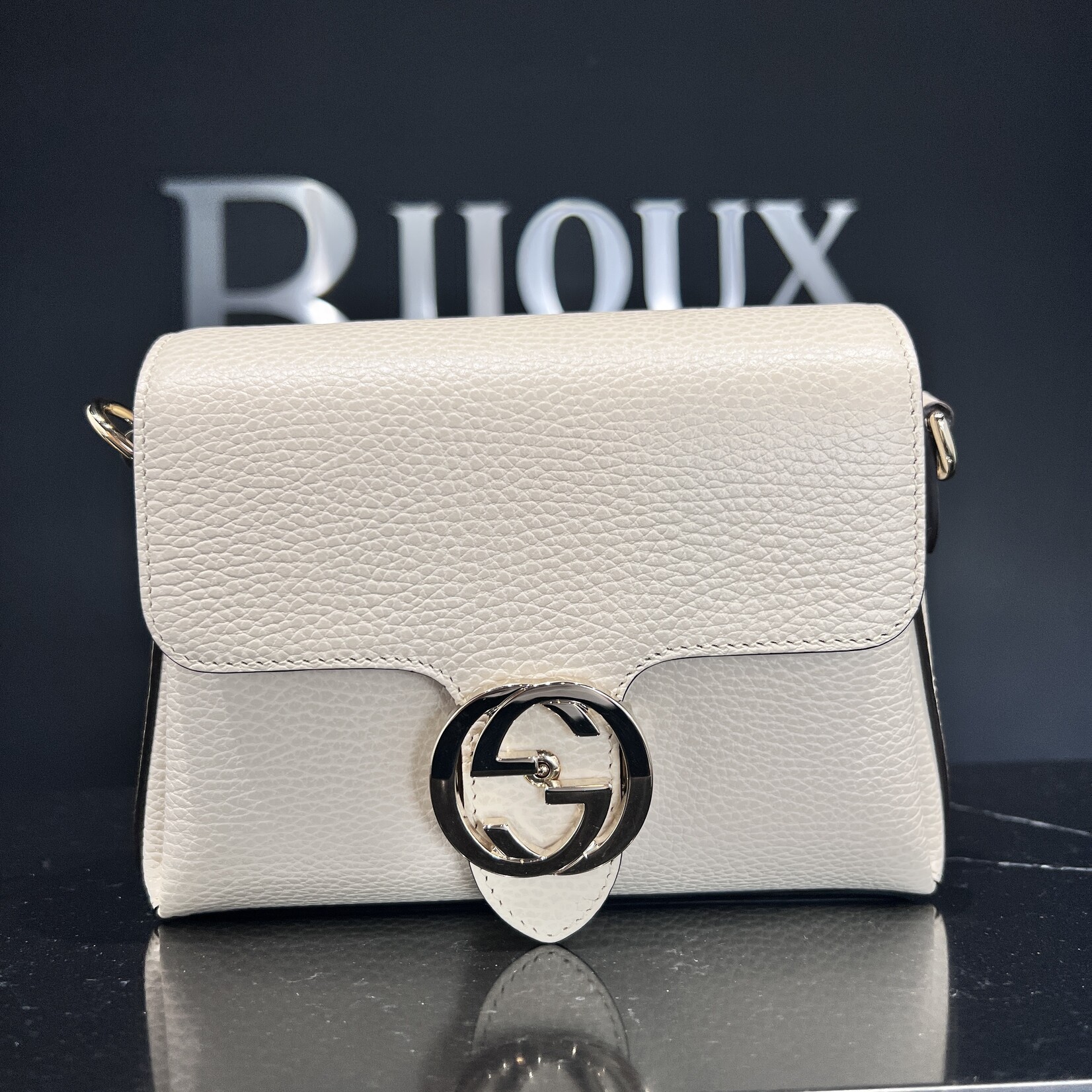 Gucci Gucci Small White Dollar Bag